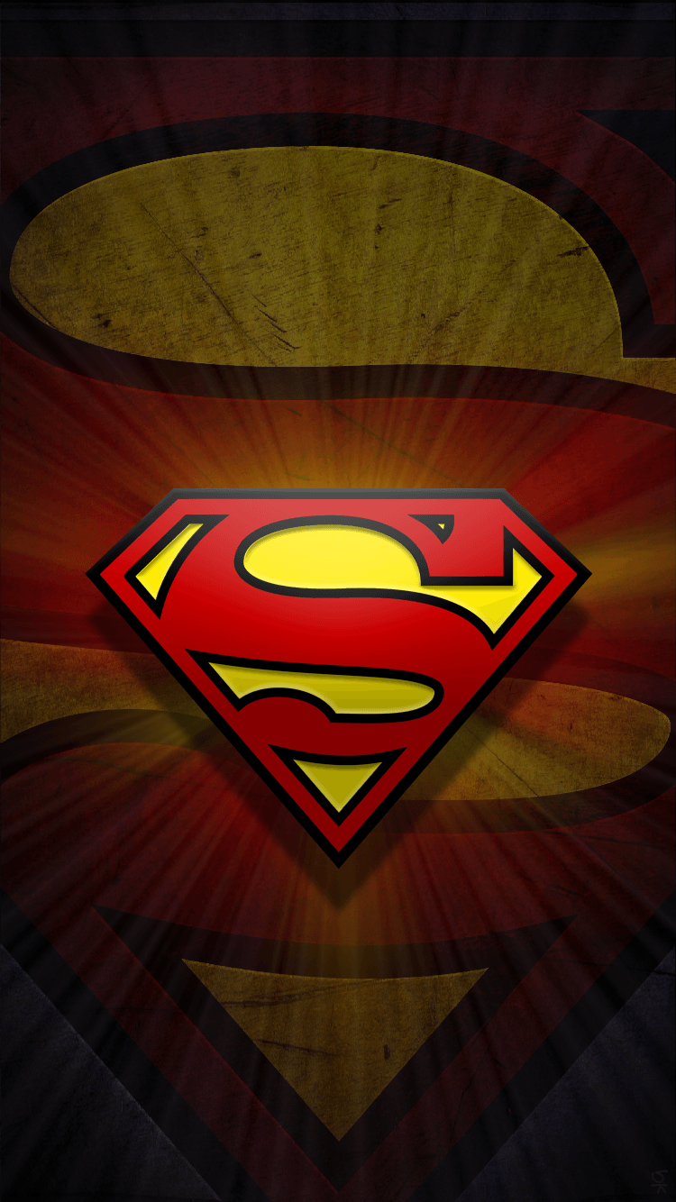 Super Man Logo Wallpaper