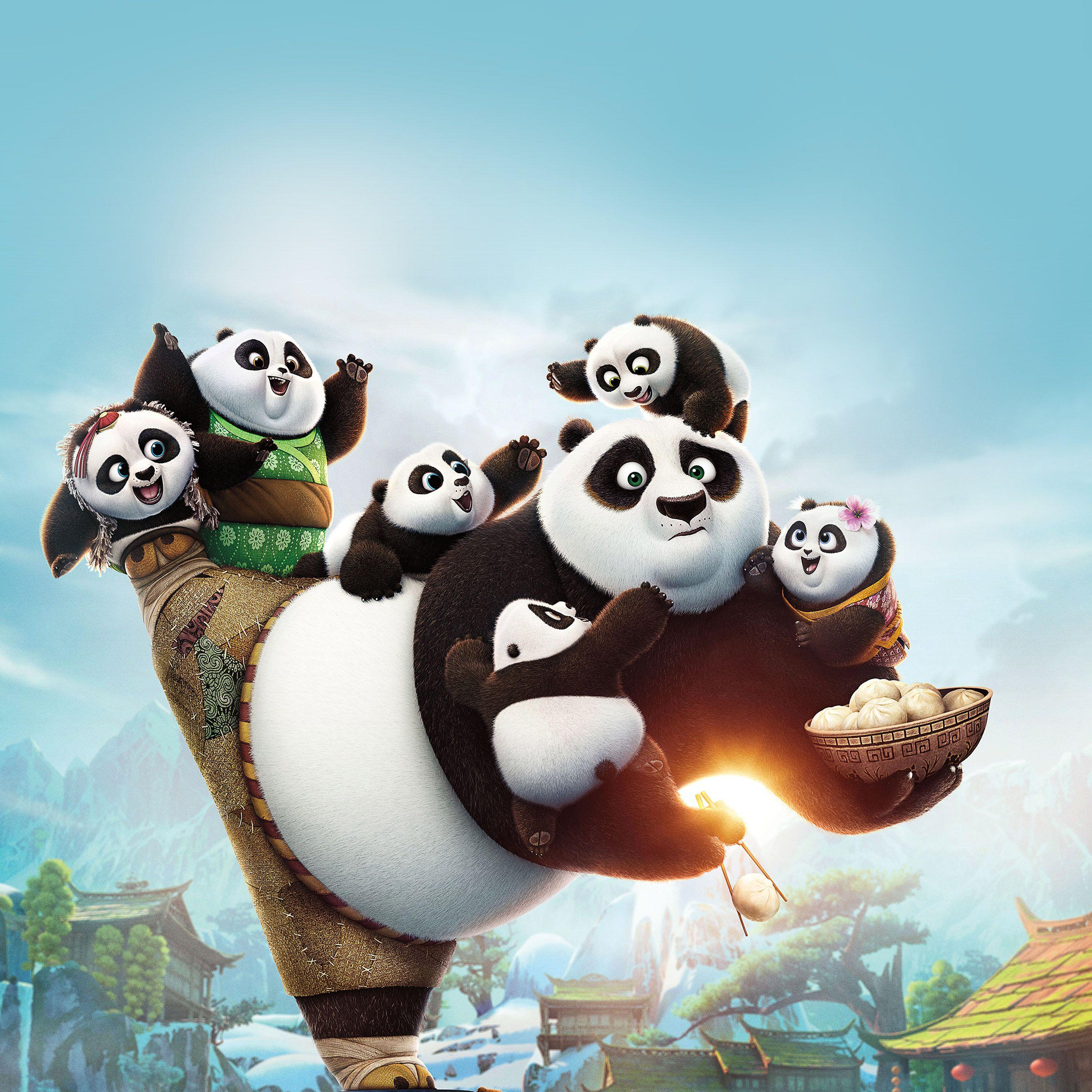 Kungfu Panda Anime Picture Art Illustration Wallpaper