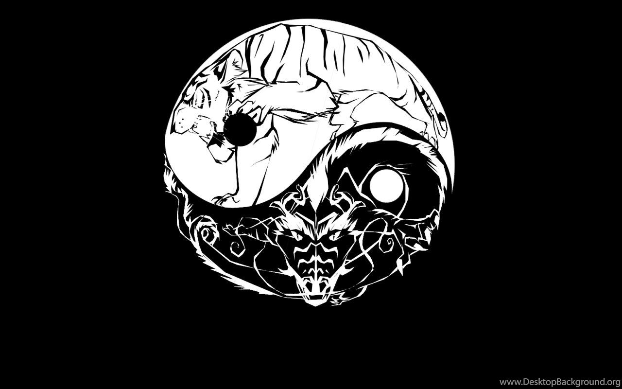 Yin Yang Background Desktop Background