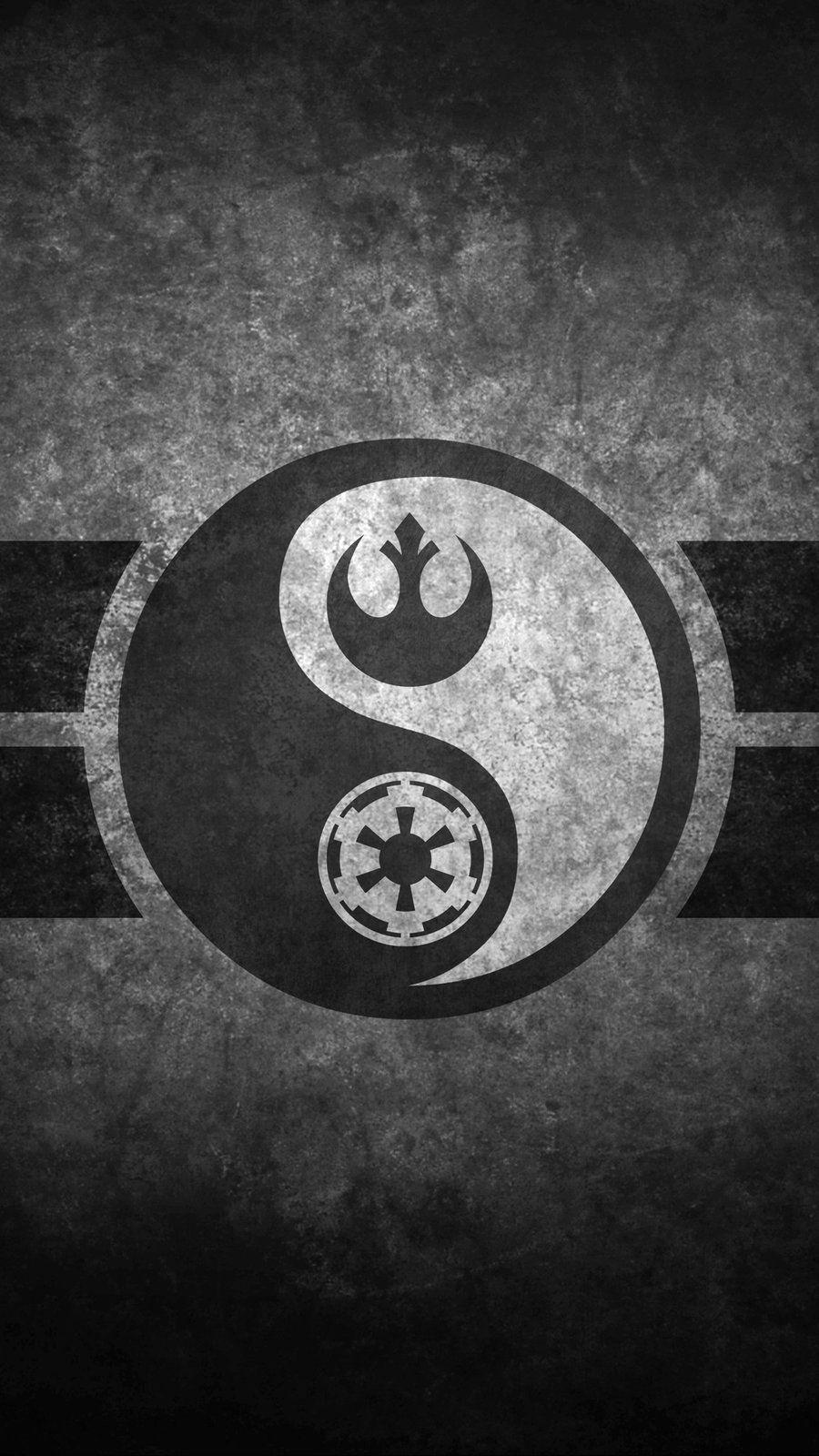 Star Wars: Yin and Yang Cellphone Wallpaper