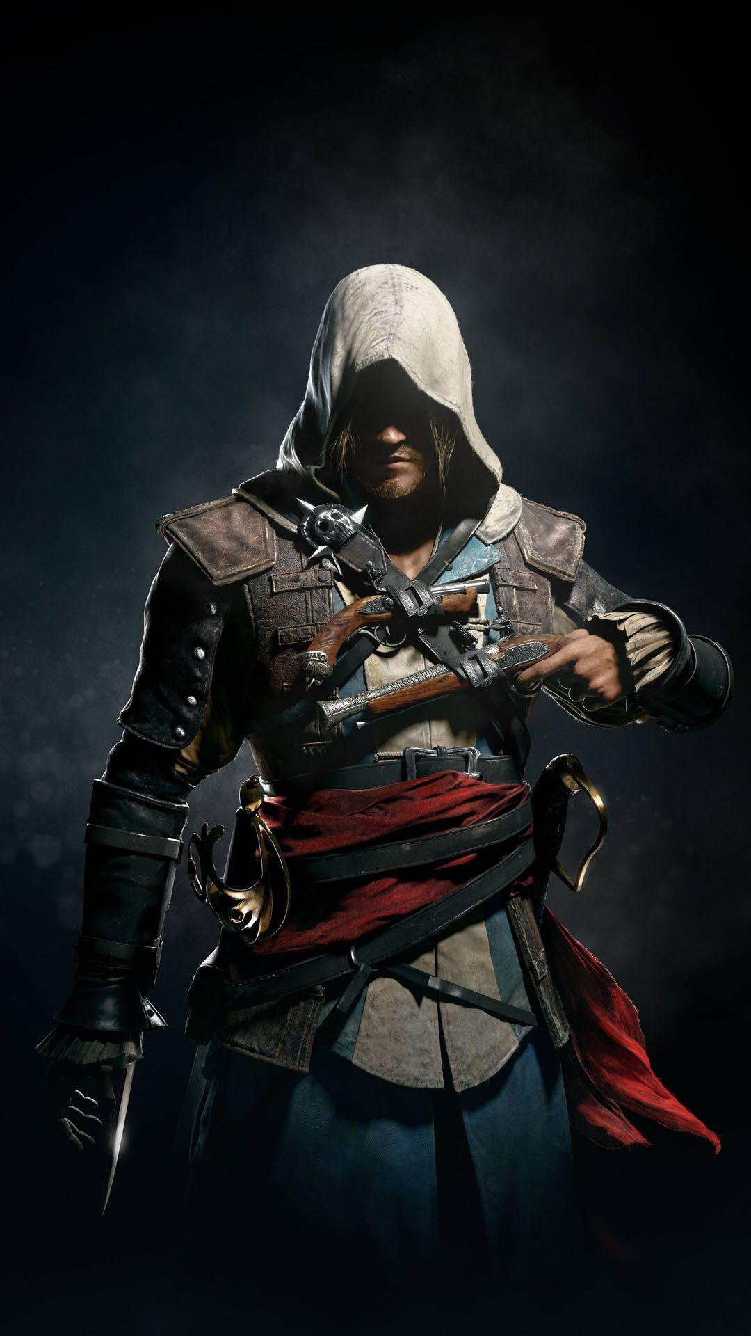 Assassins Creed IV Black Flag Edward Android Wallpaper free download