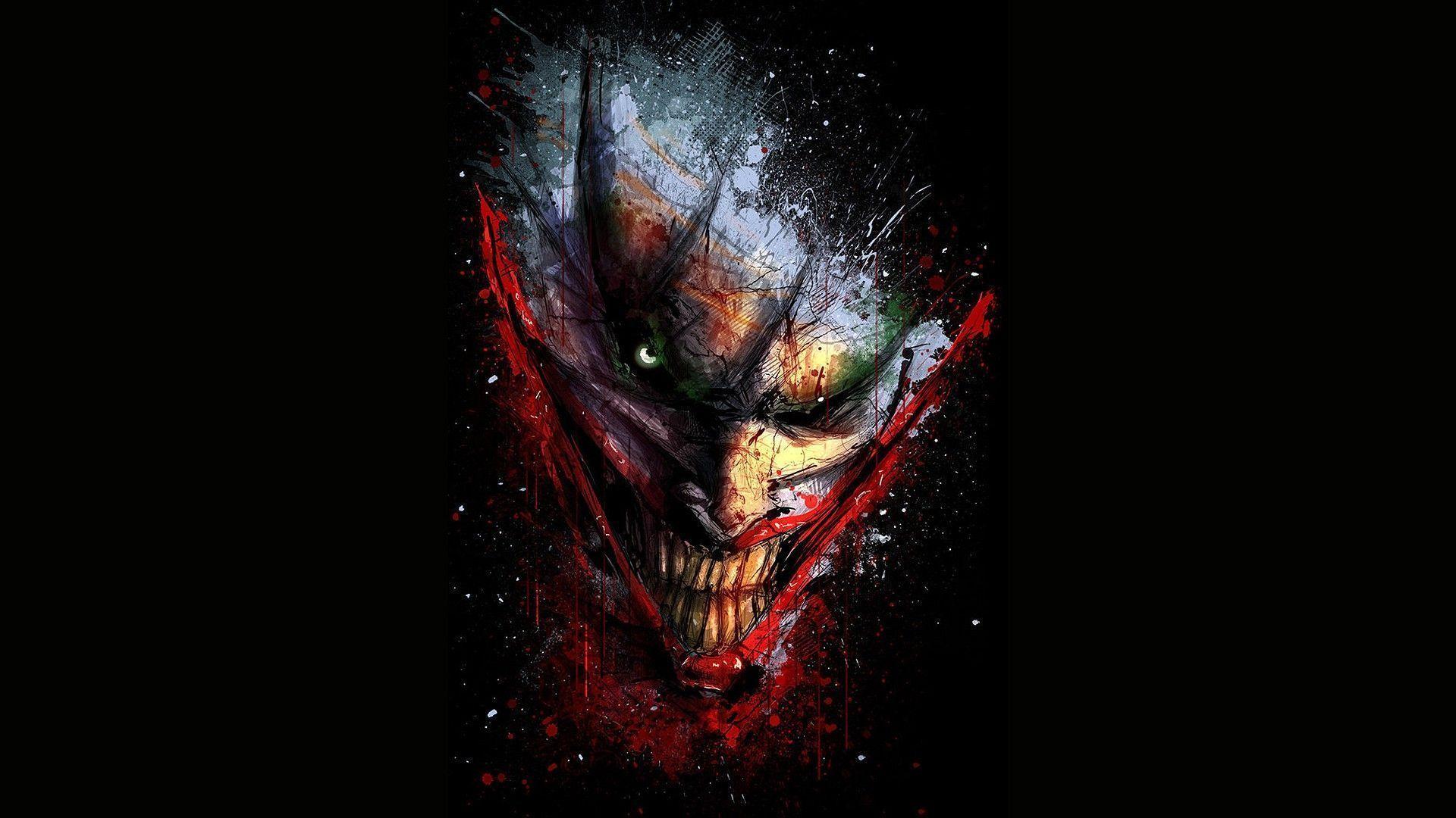 Batman Joker Full HD Wallpaper Desktop for desktop and mobile