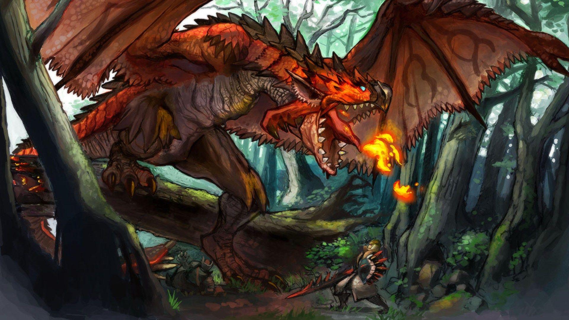 Dragon, Monster Hunter HD Wallpaper & Background • 25031 • Wallur