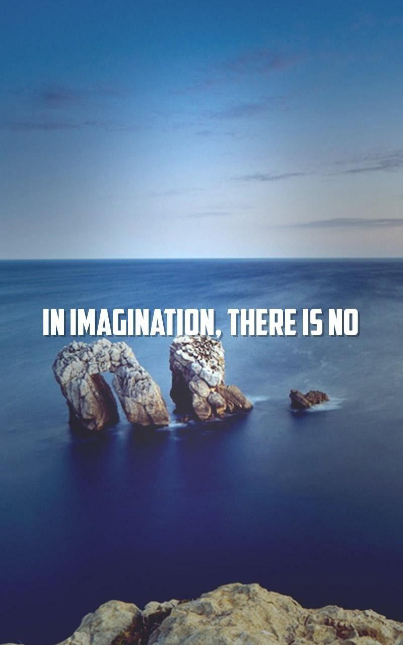 imagination Quotes Wallpaper imagination, there's no
