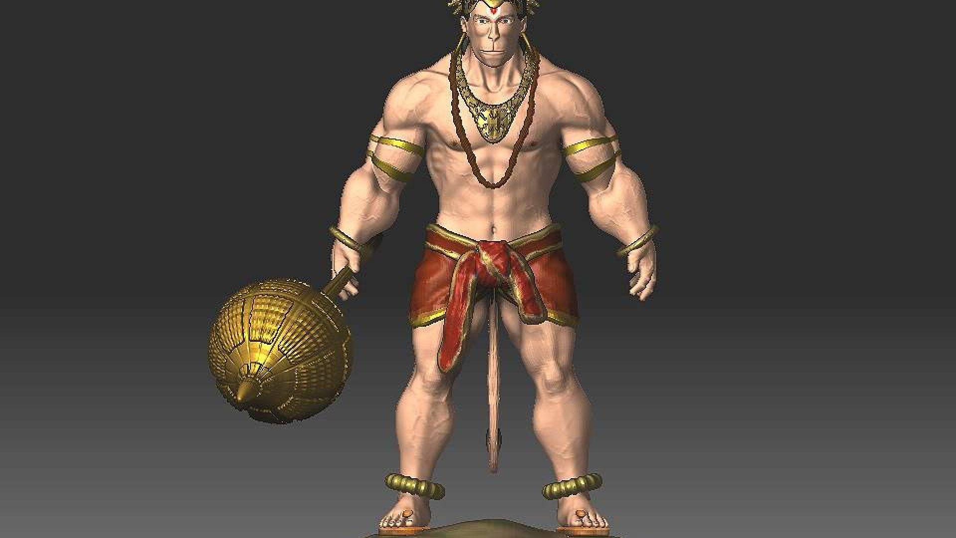 3D Wallpaper Lord Hanuman. Lord Hanuman. Latest Desktop Wallpaper