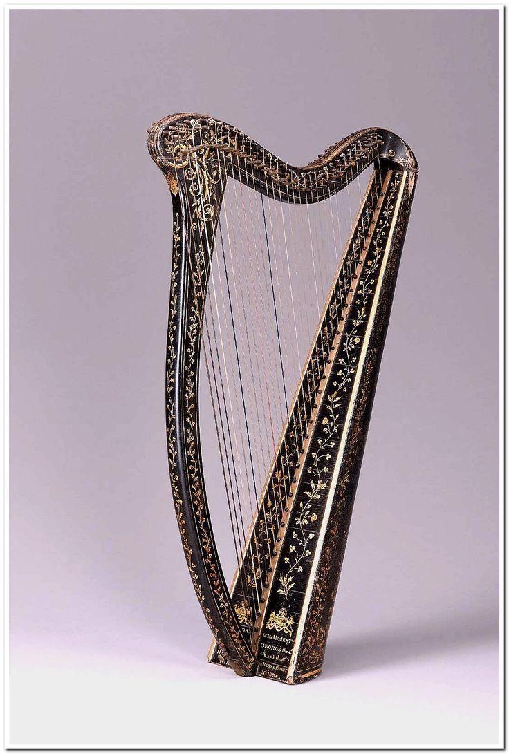 best Harps image. Harp, Music instruments