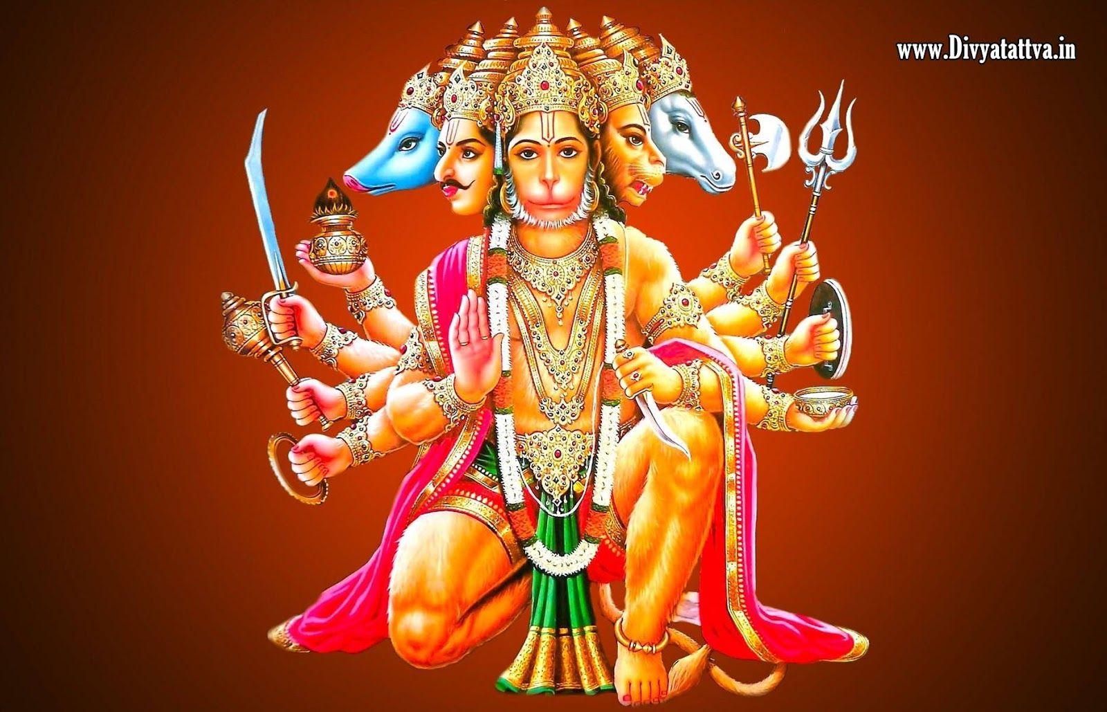 Panchmukhi Hanuman Ji Wallpapers Wallpaper Cave