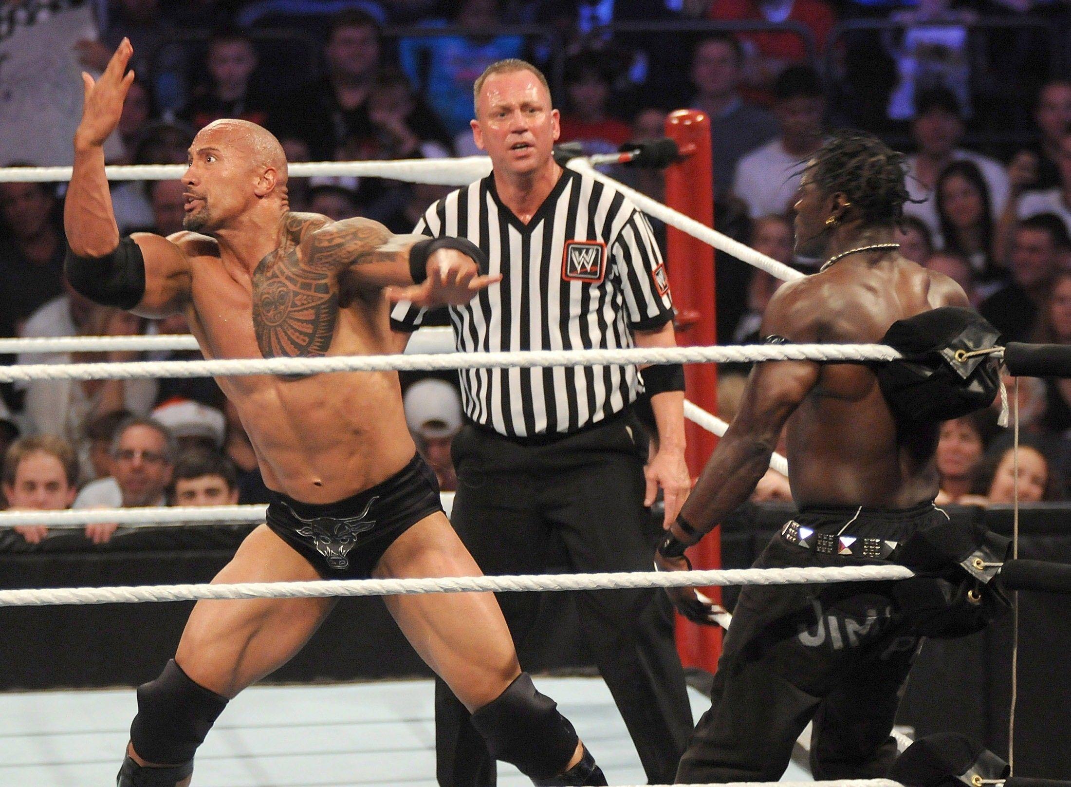 WWE Rock Fights