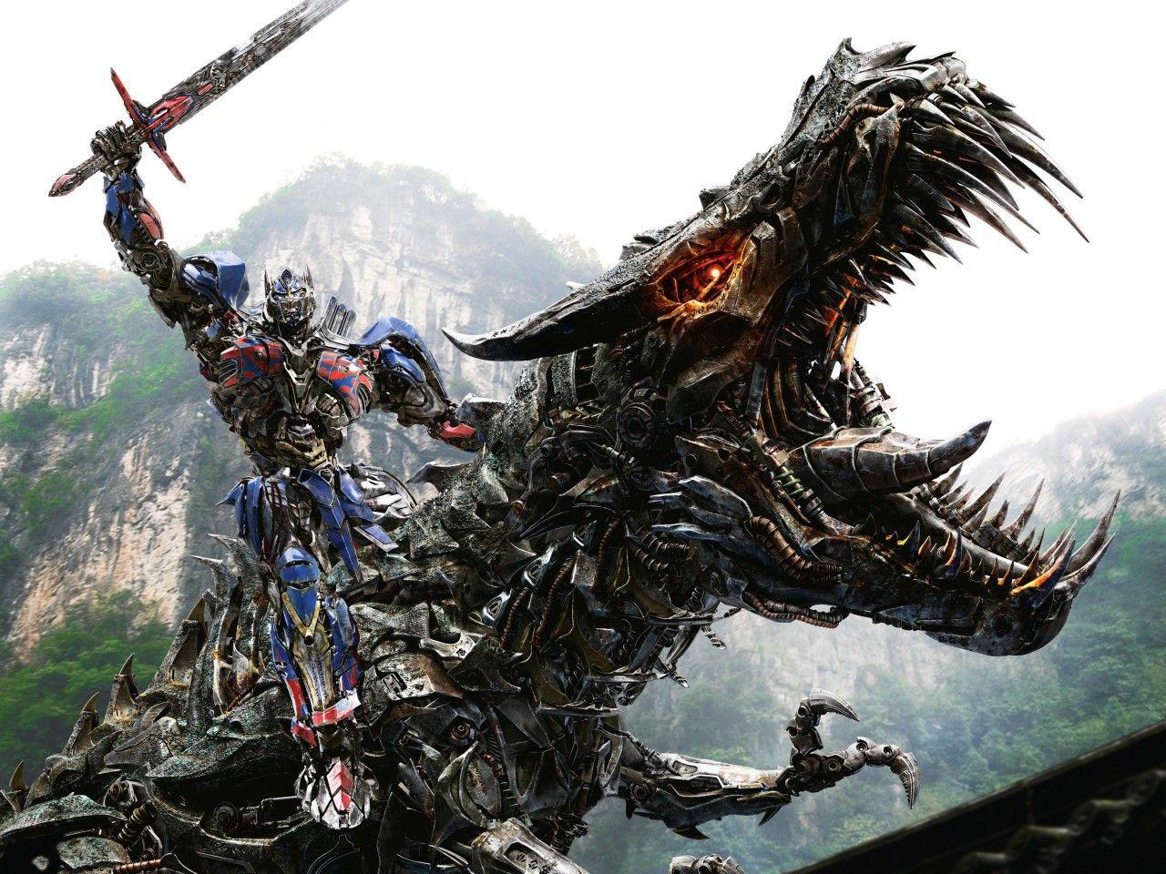 Movies Optimus Prime Riding Grimlock wallpaper Desktop, Phone