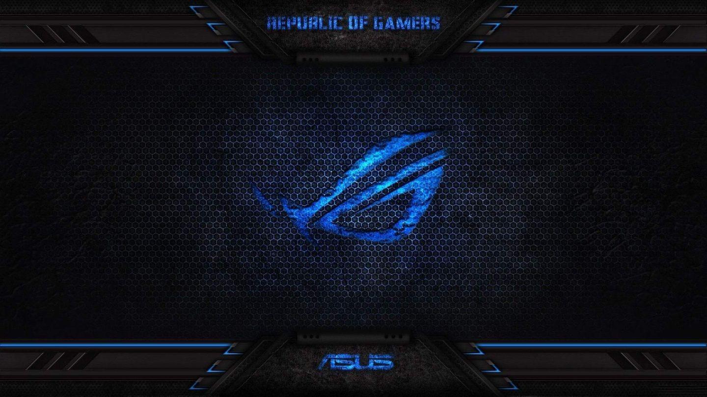 Download Asus Republic Of Gamer Logo HD Dekstop Wallpaper Wallpaper