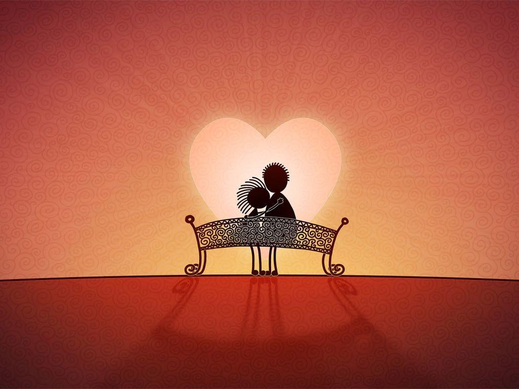 Animated Love Couple Wallpaper Desktop Mobile Wallpaper