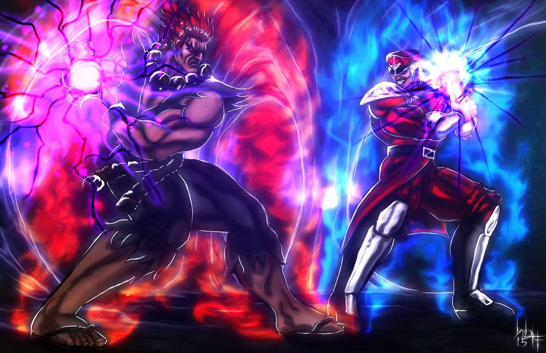 Akuma vs M.Bison