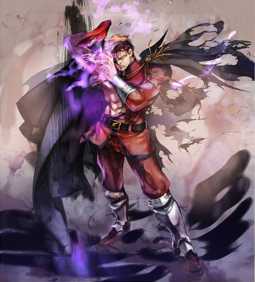 M. Bison from Street Fighter (Vega in Japanese version) and my main