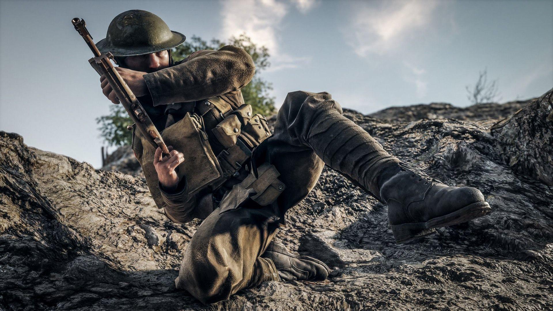 Soldier Battlefield 1 Game Wallpaper