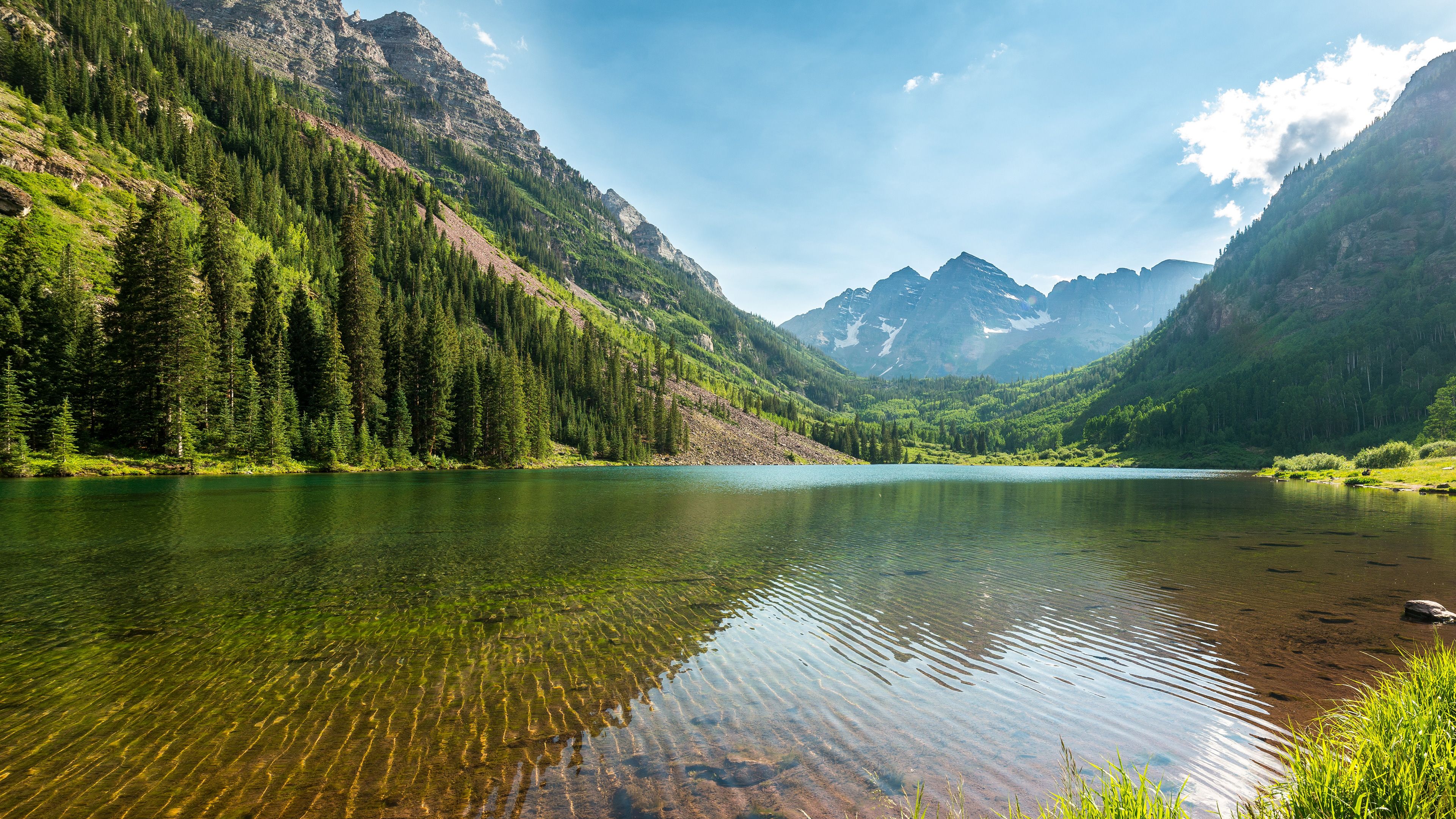 Nature Lake And Mountains 4k HD Dell Xps 13 wallpaper. Tablet