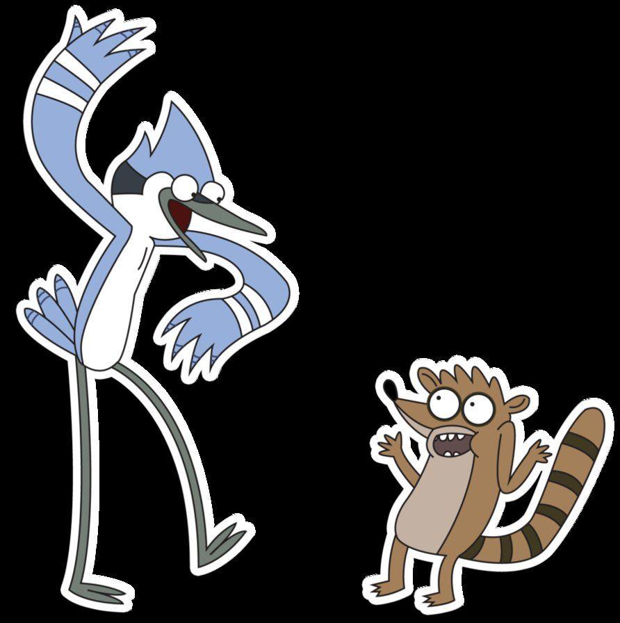 Mordecai And Rigby Show By Captain Grossaint