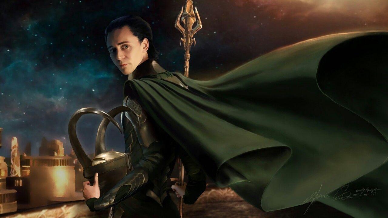 Lord of the Hamsters • Just some gorgeous Loki wallpaper :)