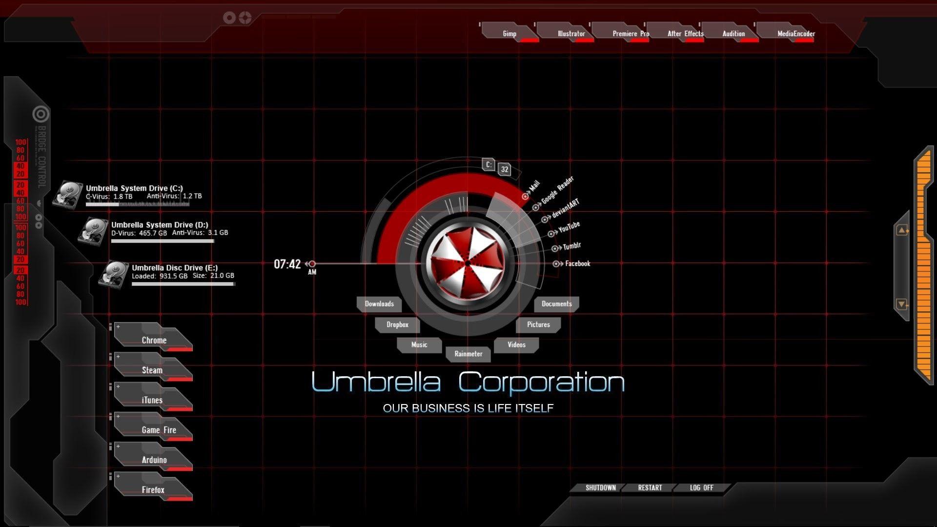 Umbrella Corporation Live Wallpaper 14 HD Wallpaper Free