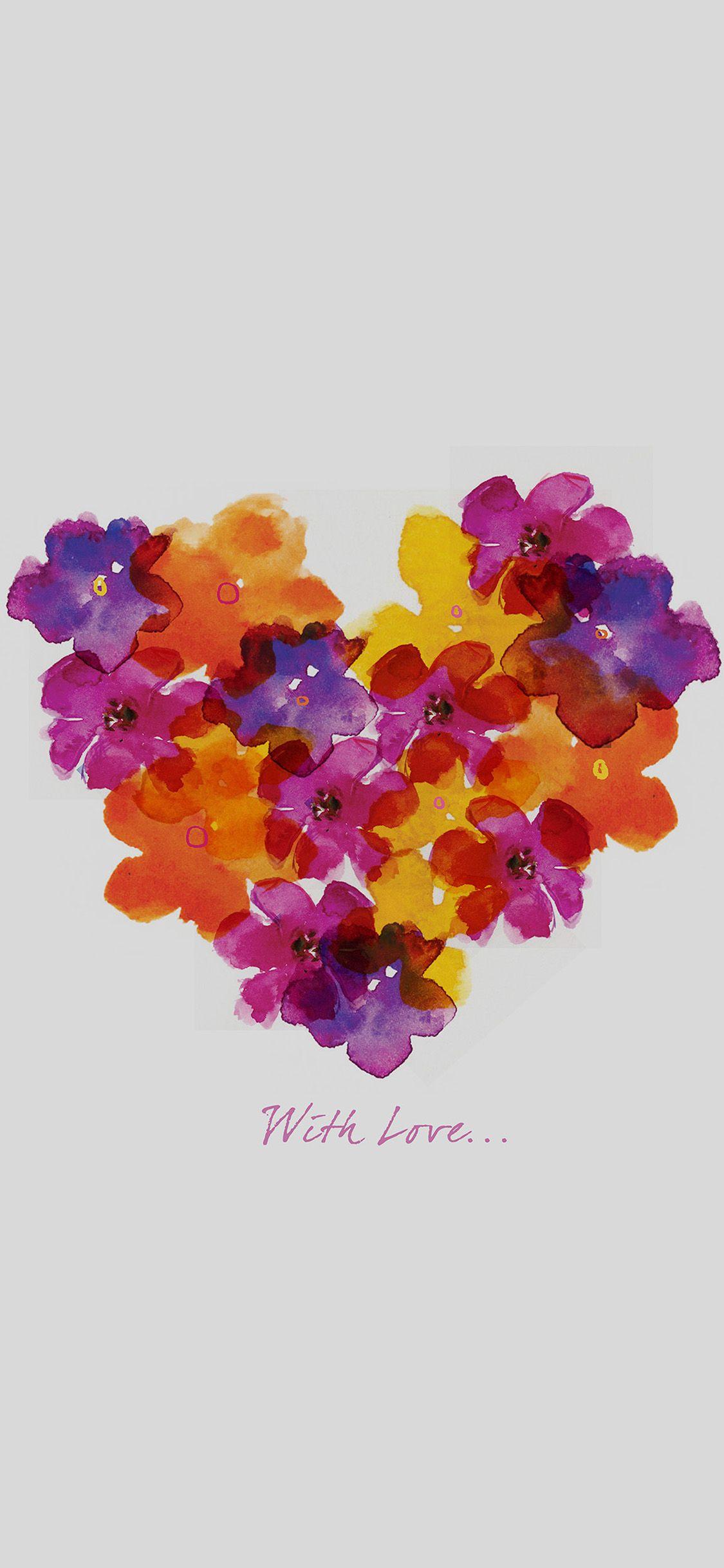 Evans Flower Love Apple Iphone X Wallpaper IPhone X & X2 Wallpaper
