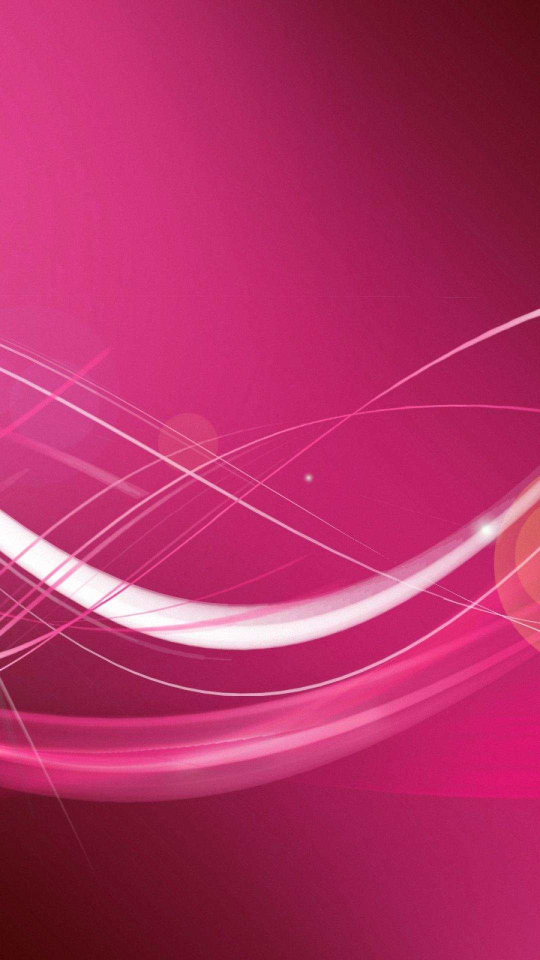 Pink Line Background for Android Phones