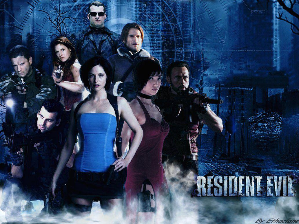 Resident Evil - All Movies Wallpaper by mayfuite on DeviantArt
