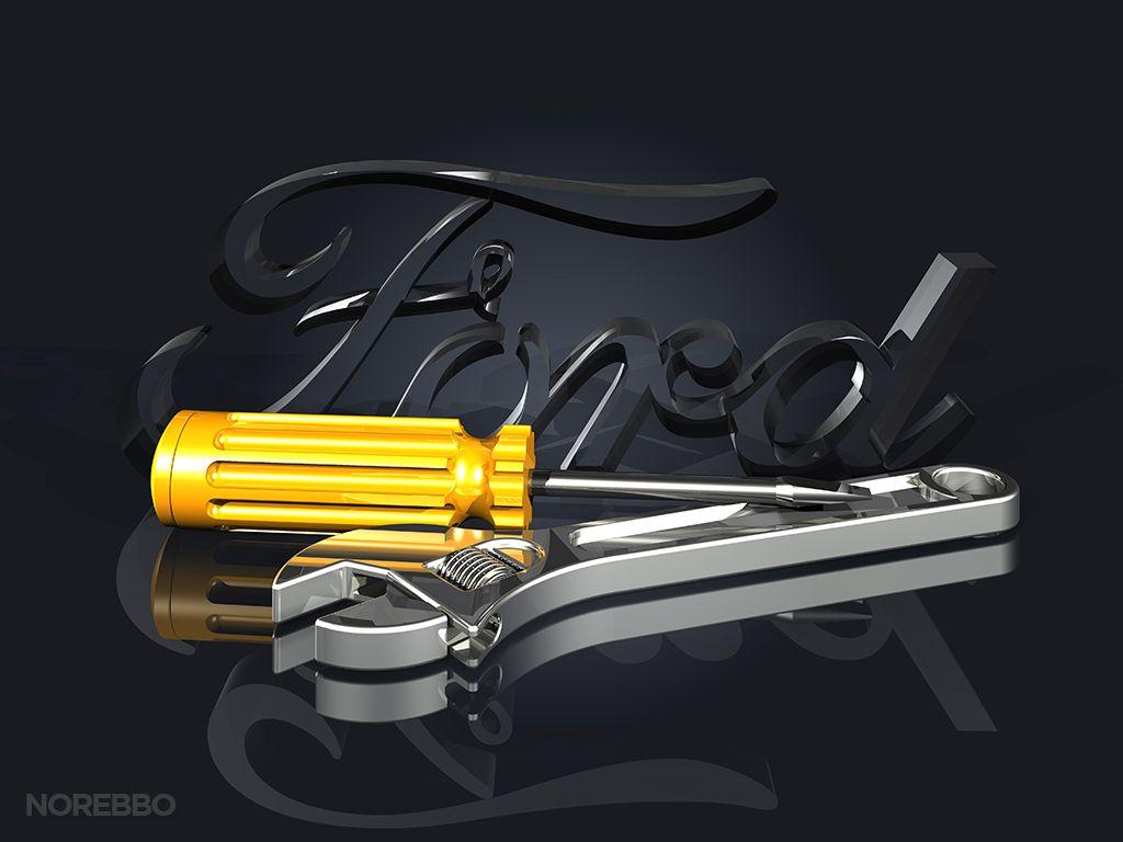 Ford logo illustrations