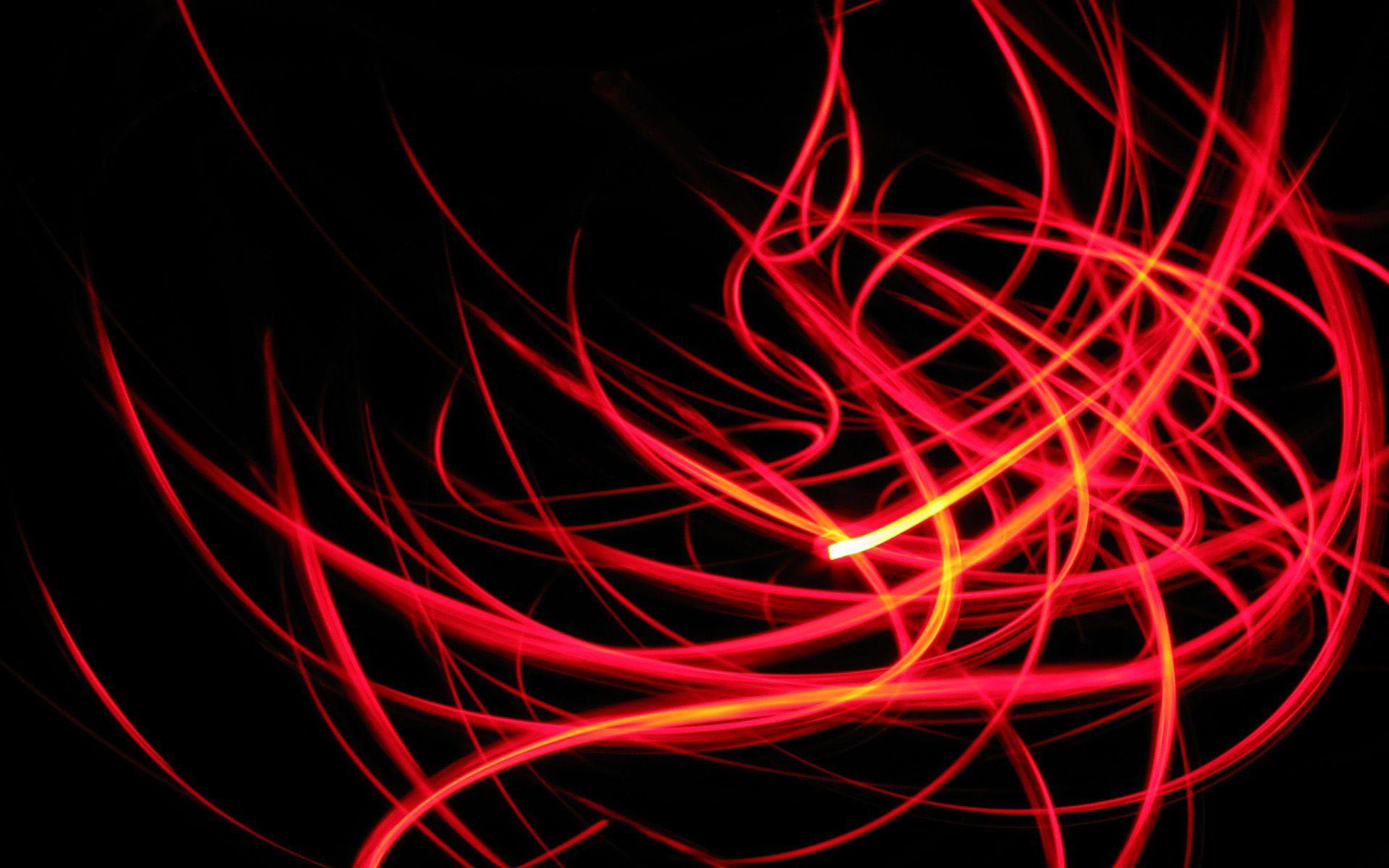Neon Red Background