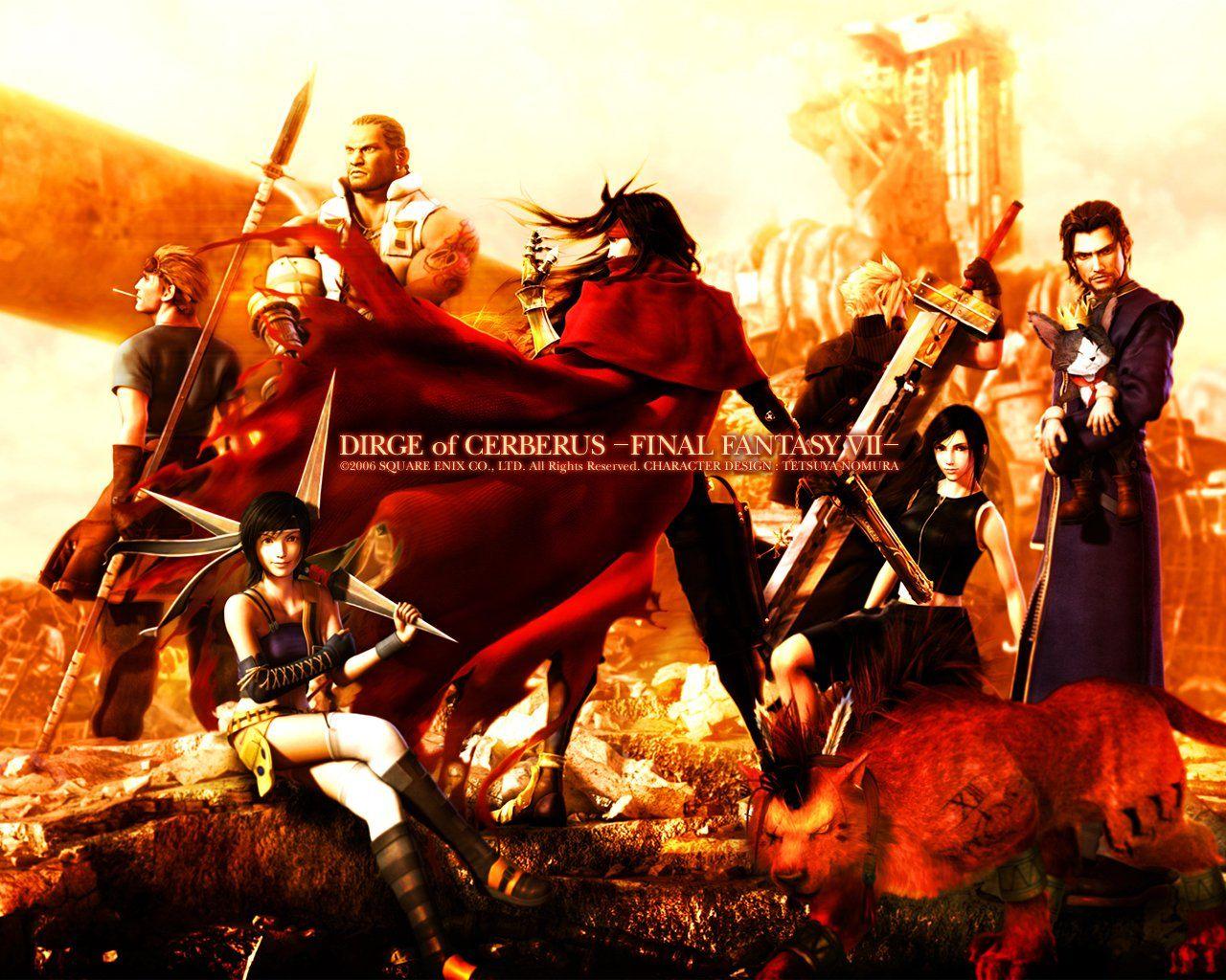 Dirge of Cerberus: Final Fantasy VII HD Wallpaper. Background