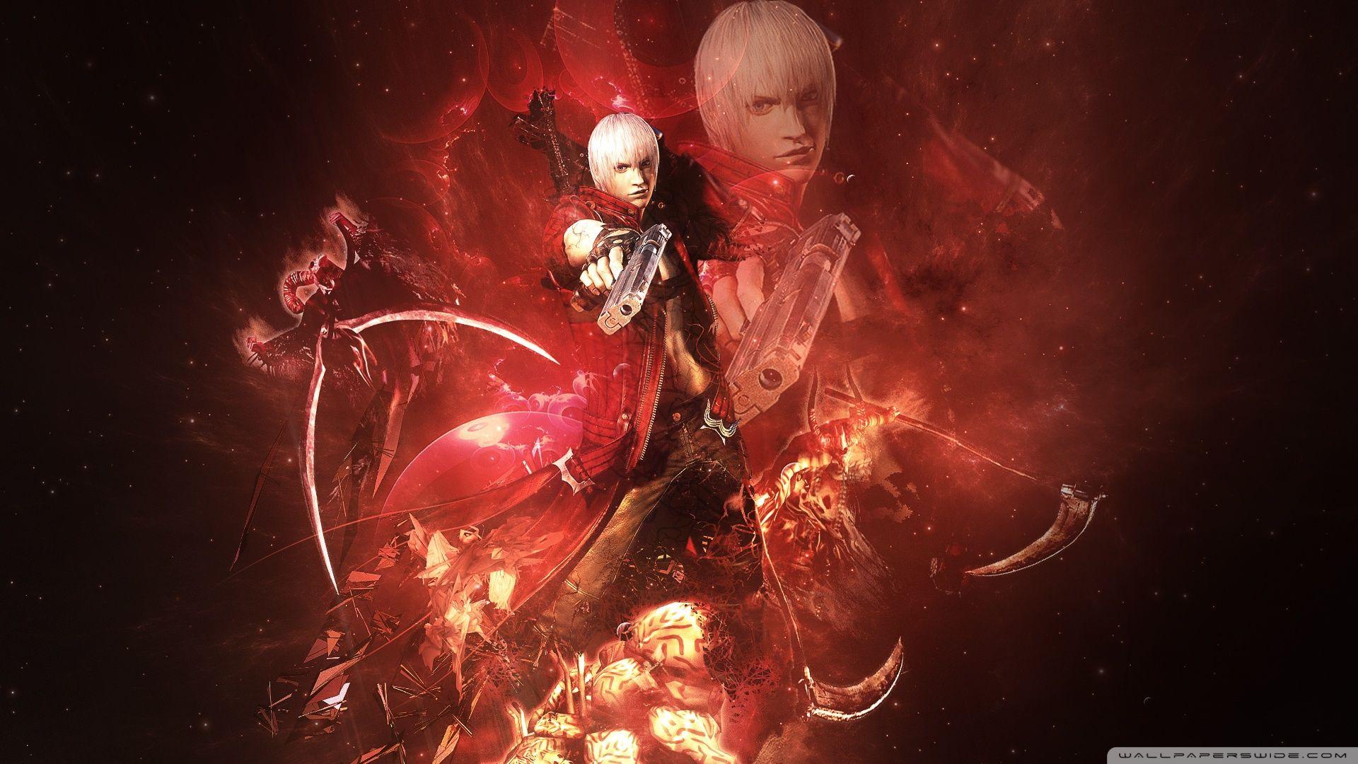 Devil May Cry 3, ps2, dante, action, game, dmc, HD wallpaper