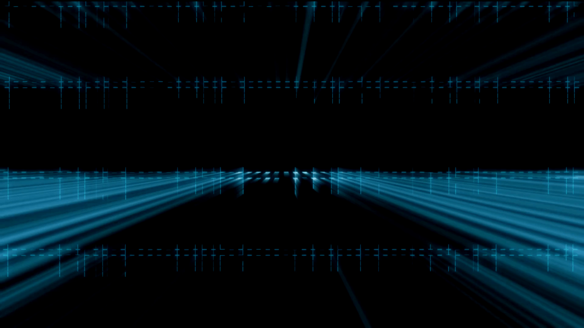 Tron Blue Artificial Intelligence AI Grid with Light Rays Background