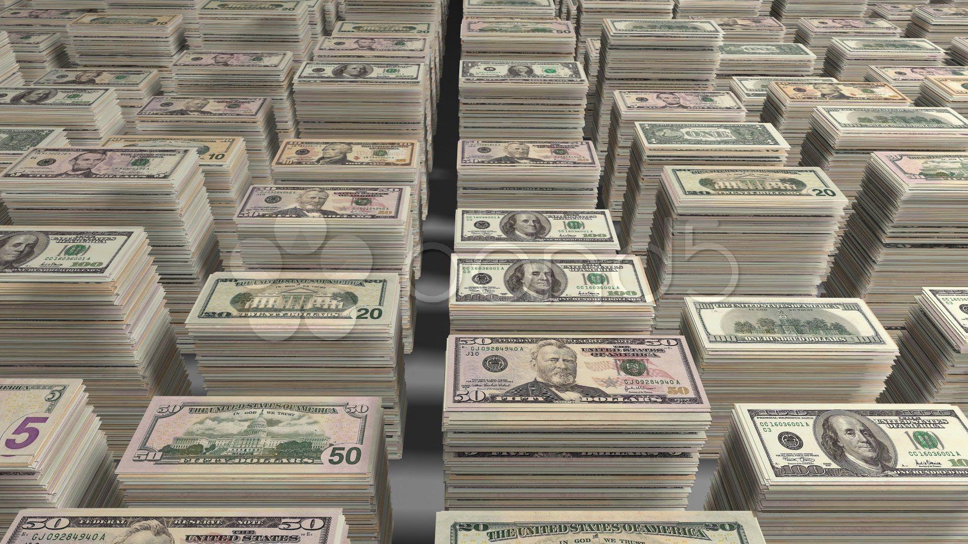 Stacks of money HD wallpaper