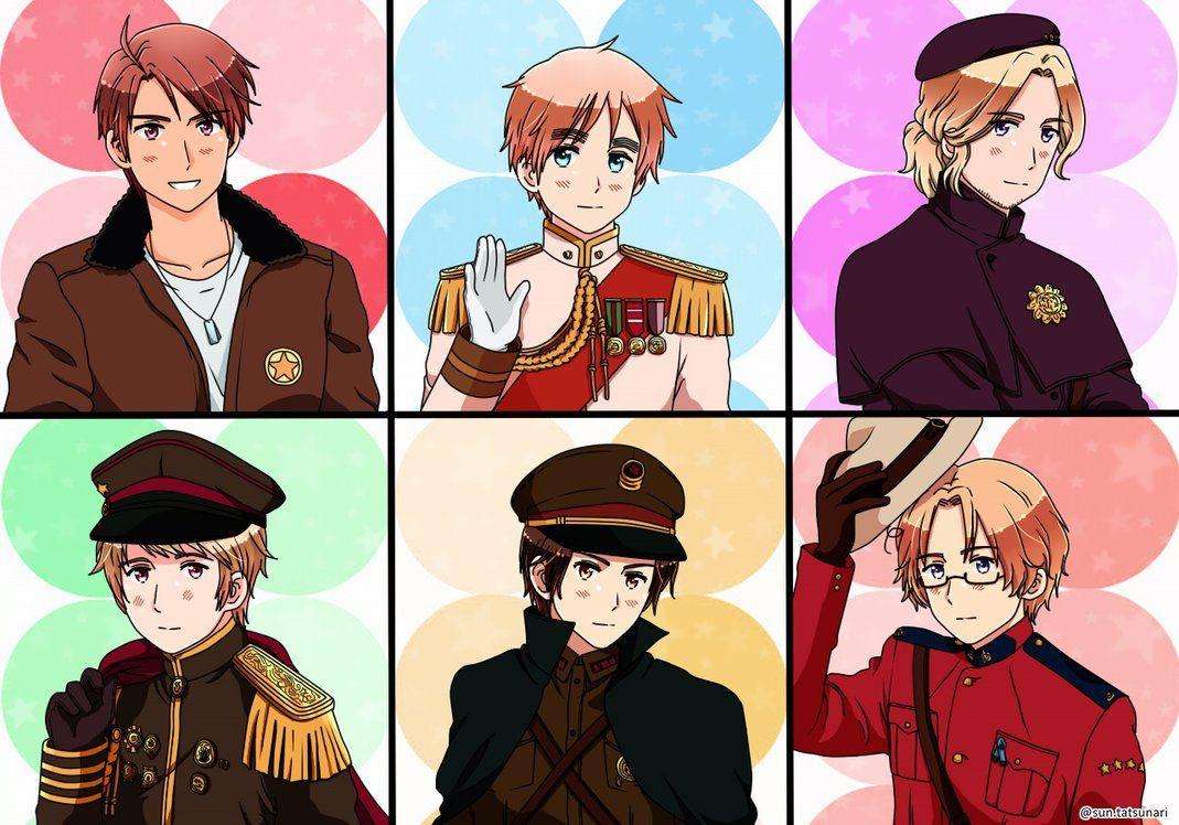 2P! Hetalia Allied Forces
