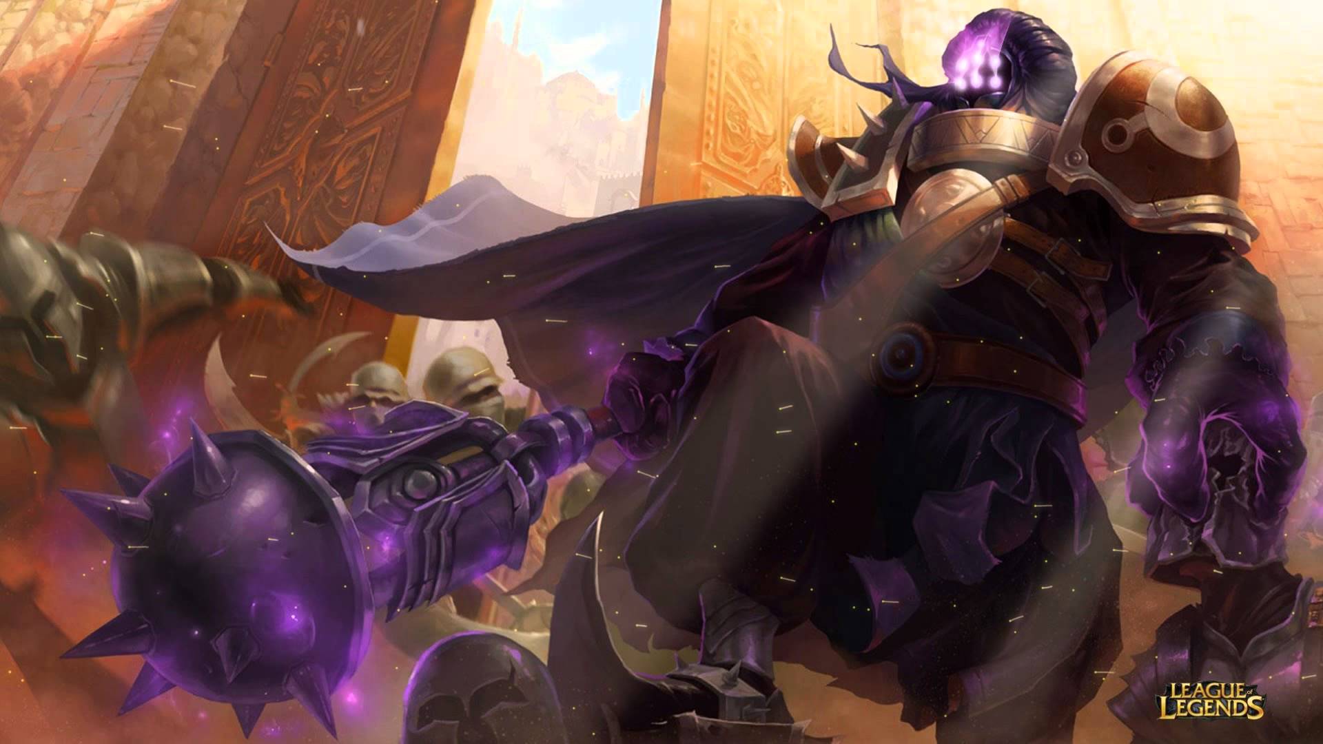 League of Legends Nemesis Jax Login Screen