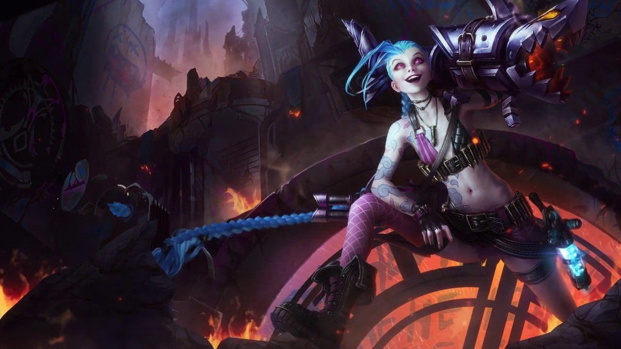League of Legends Jinx Animated Wallpaper