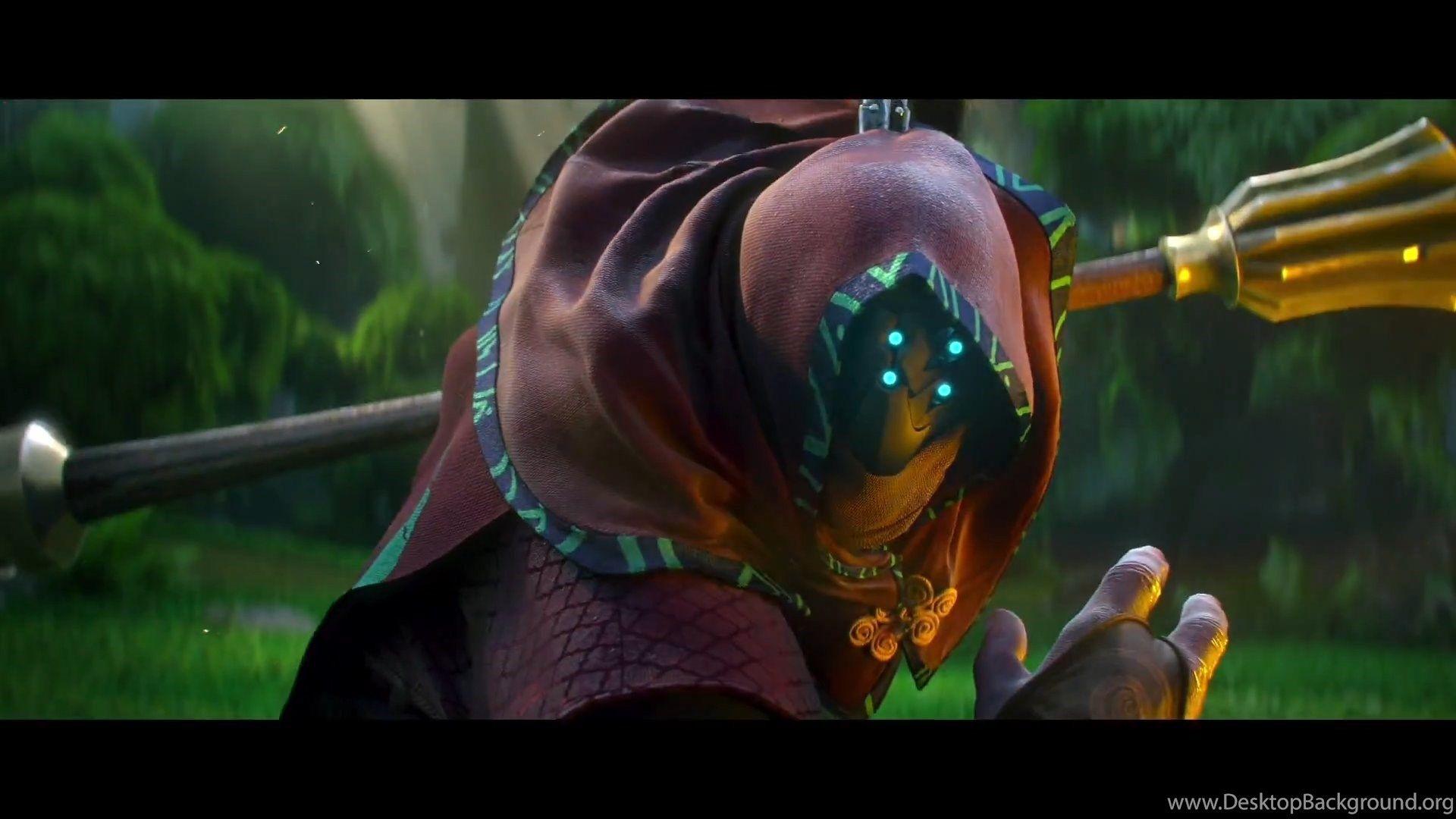 League Of Legends Jax Portrait Wallpaper Desktop Background