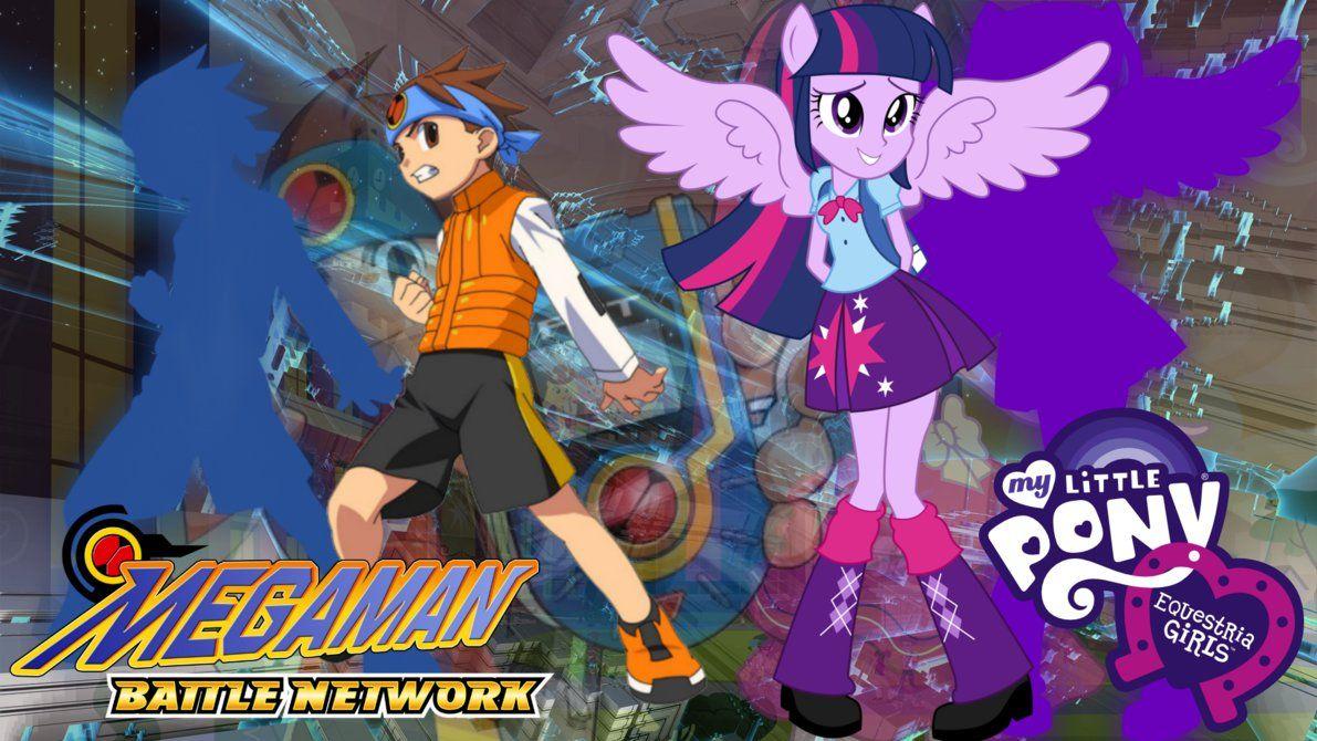 Megaman Battle Network x MLP: Equestria Girls