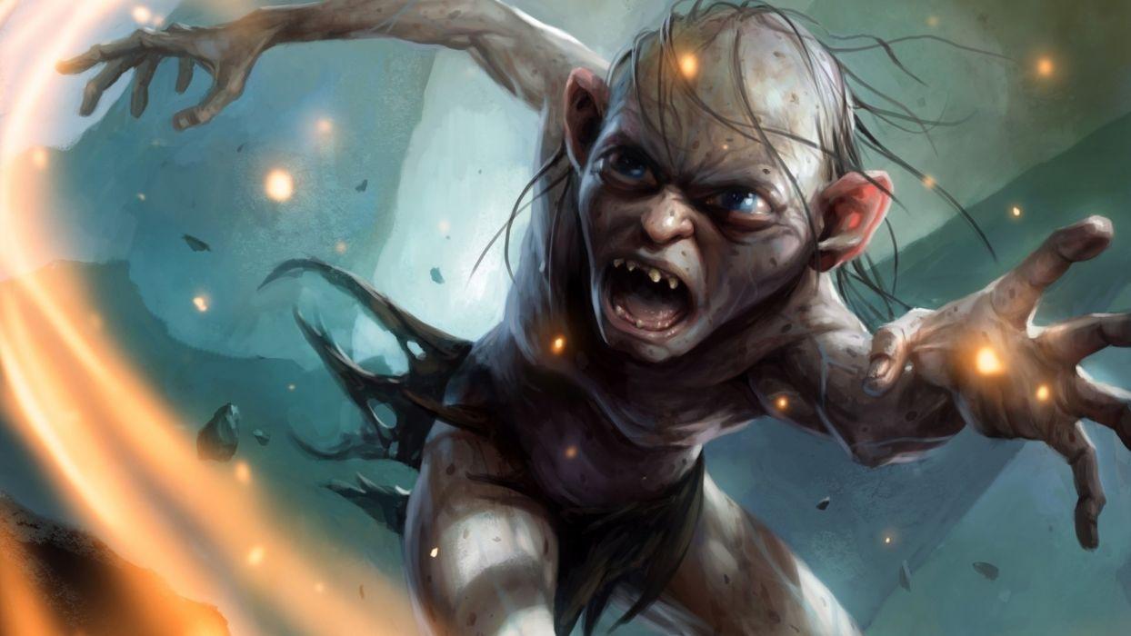 Elves Monster Guardians of Middle Earth Gollum Games Fantasy elf