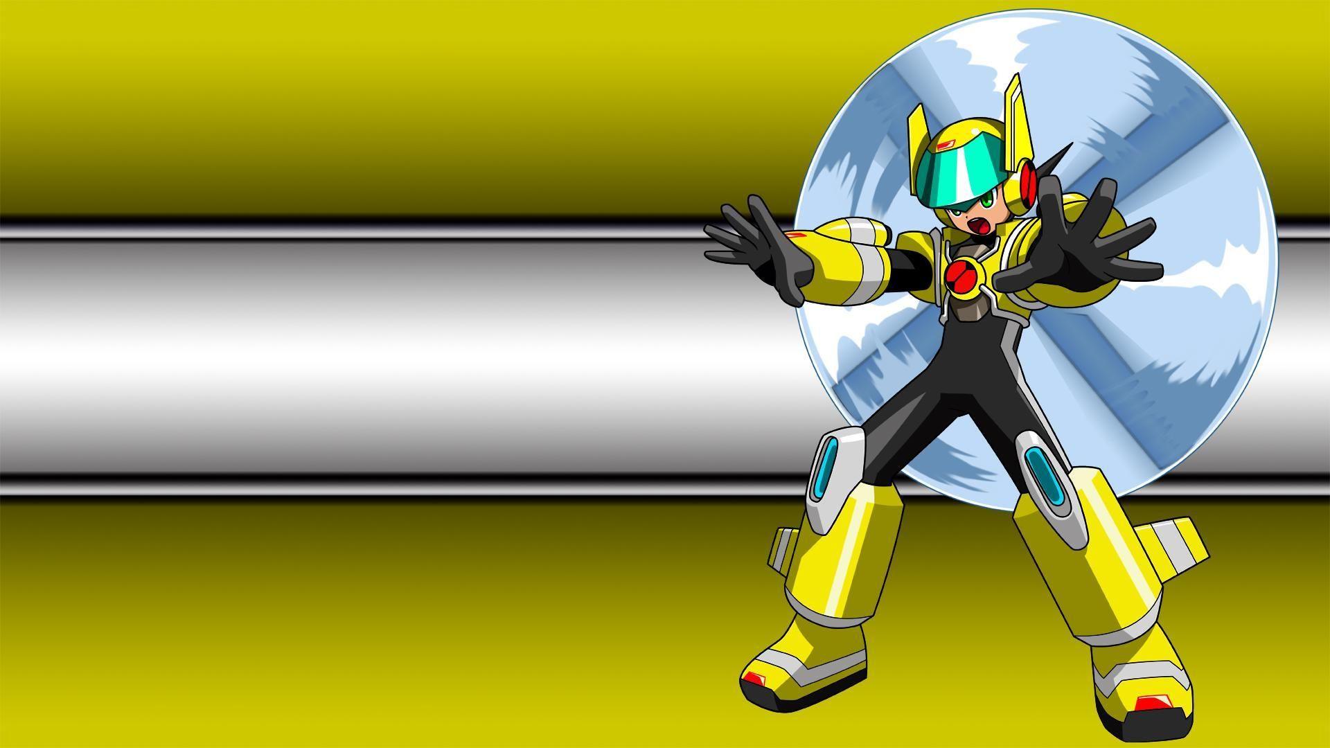 Battle Network Man In Air Suit HD desktop wallpaper