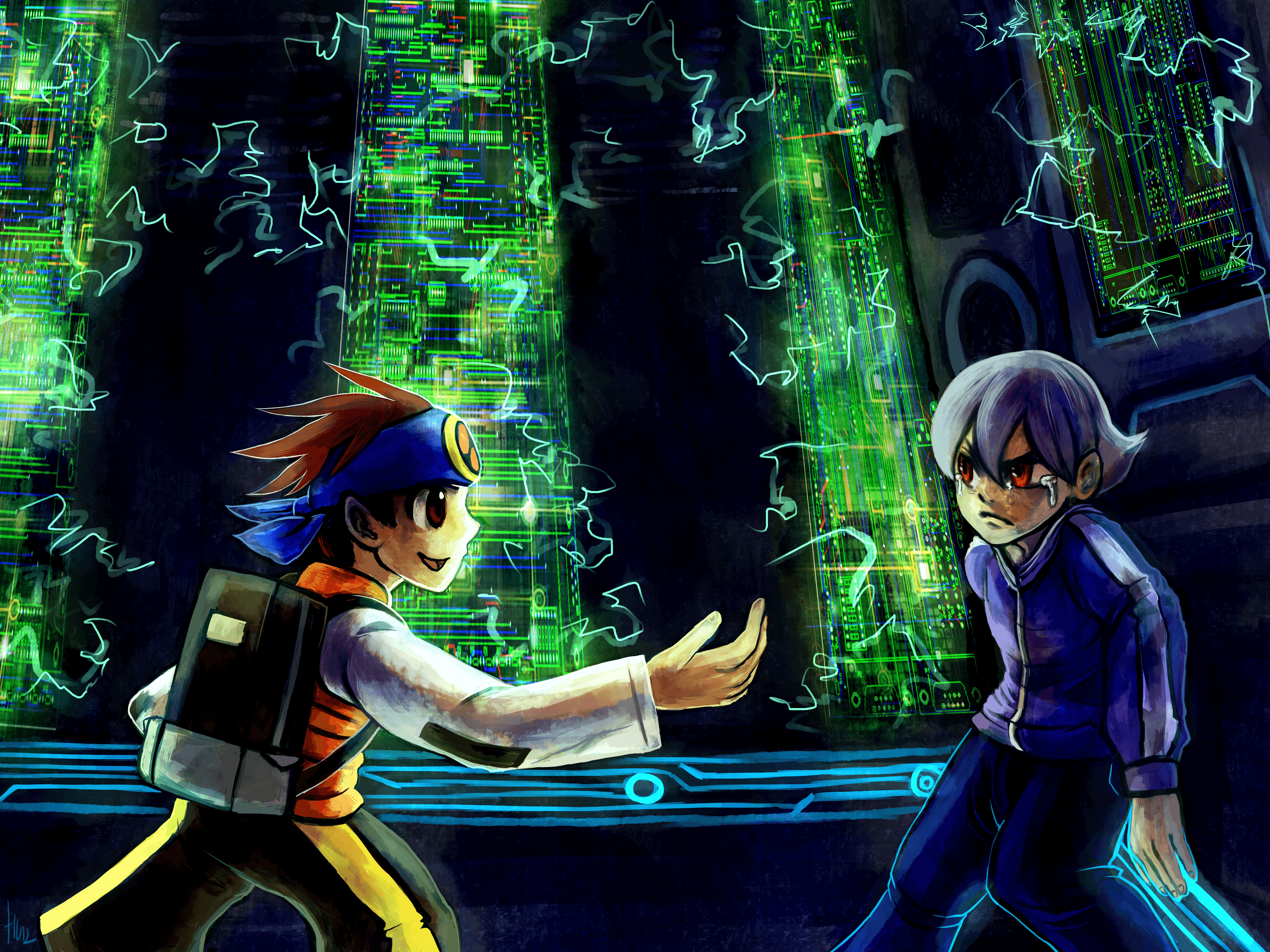 Comm: MM Battle Network 2 Ending