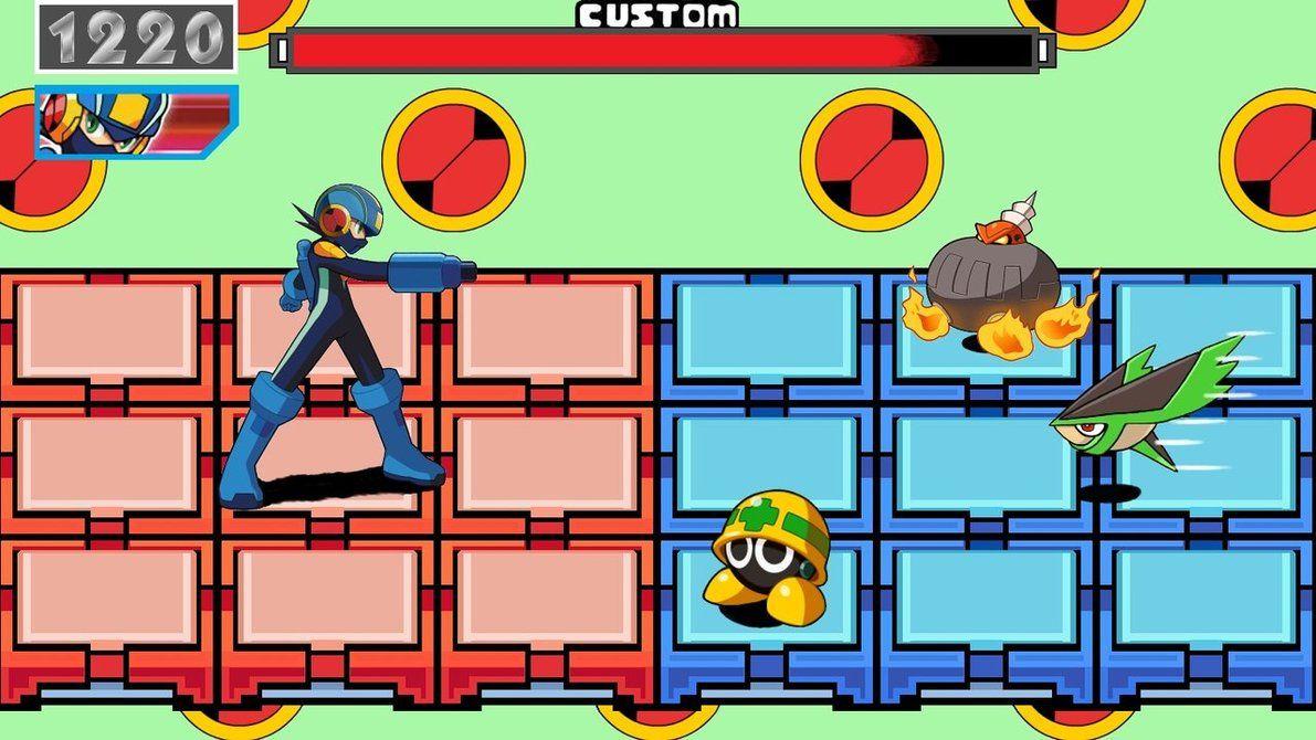 MegaMan Battle Network High Res Battle By Mega X Stream