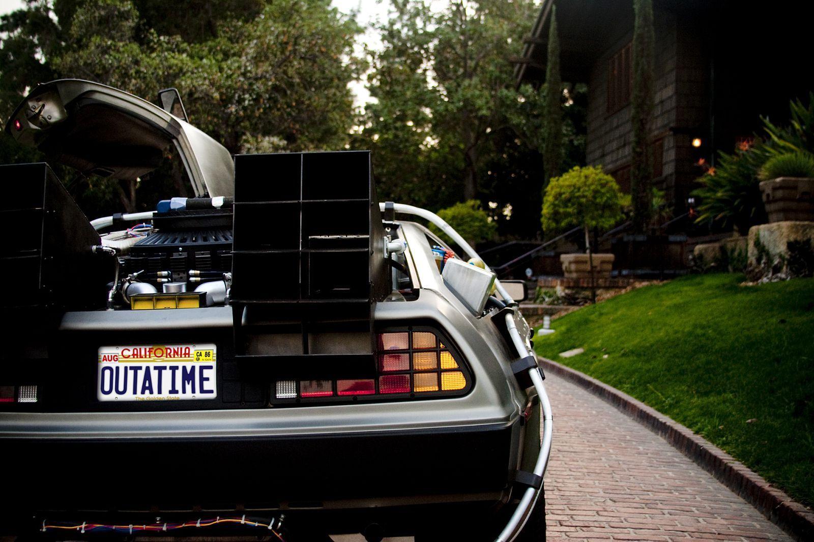 DeLorean. DeLorean To The Future Car