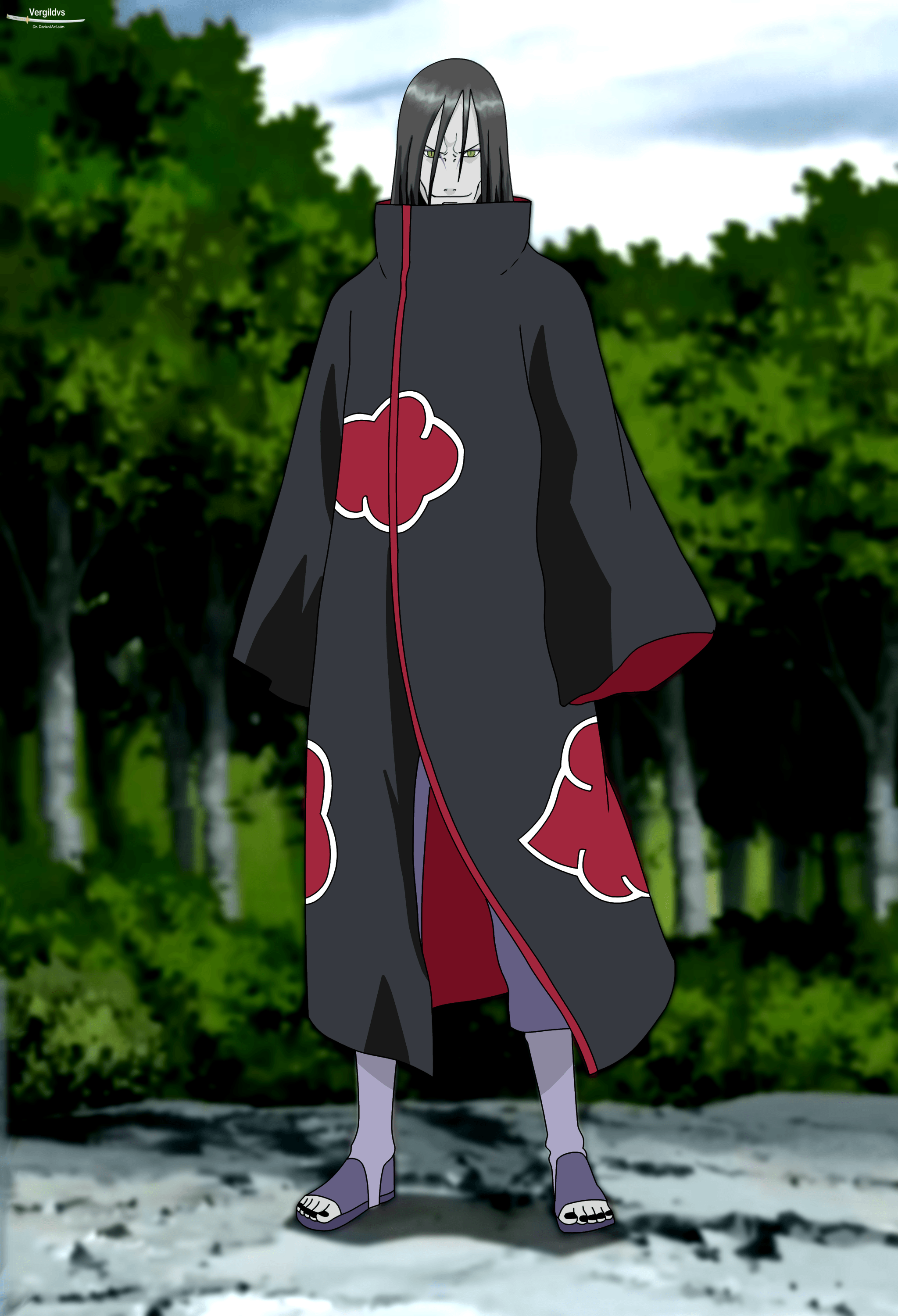 akatsuki orochimaru wallpaper