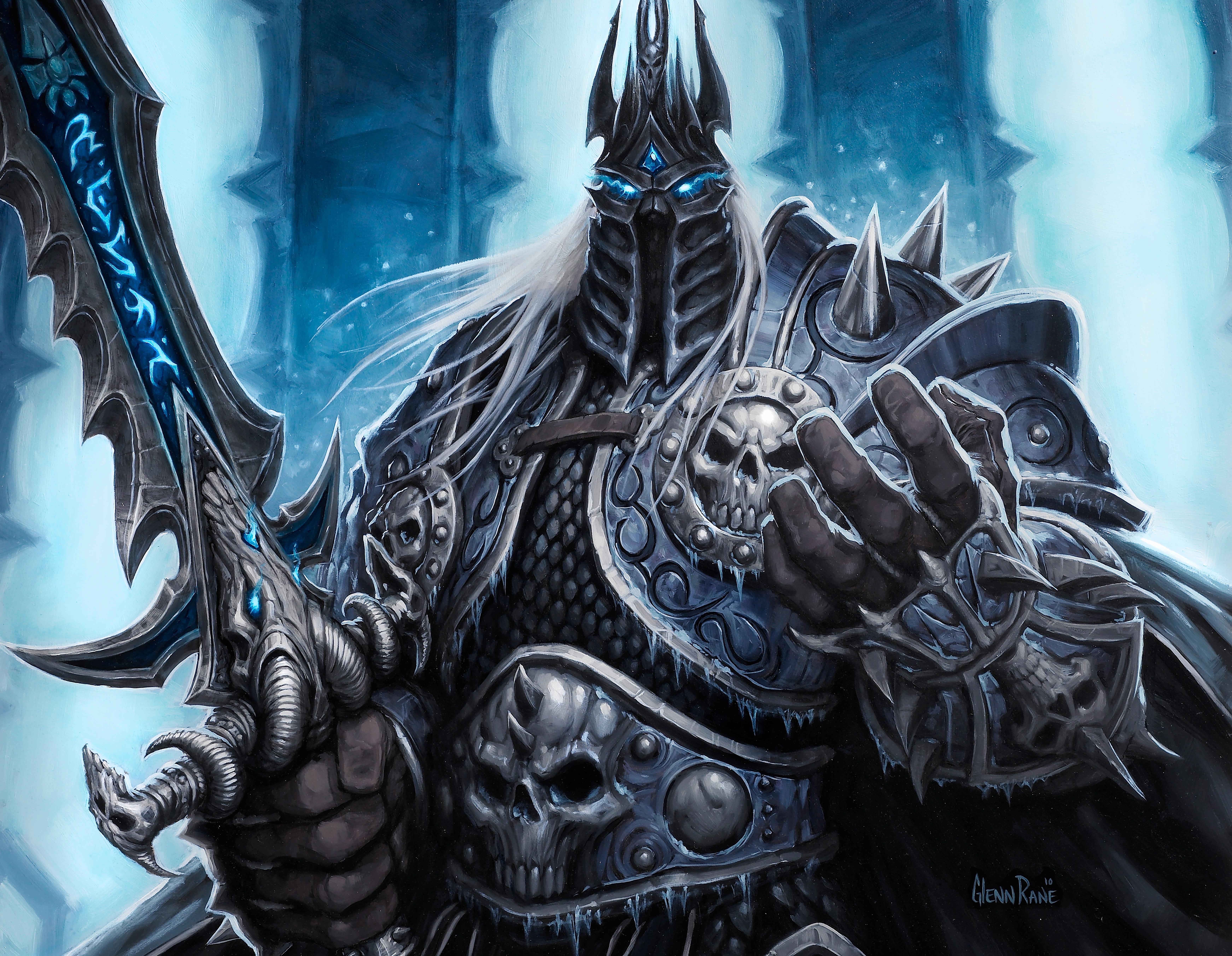 Lich King World Of Warcraft 4k 5k, HD Games, 4k Wallpaper, Image