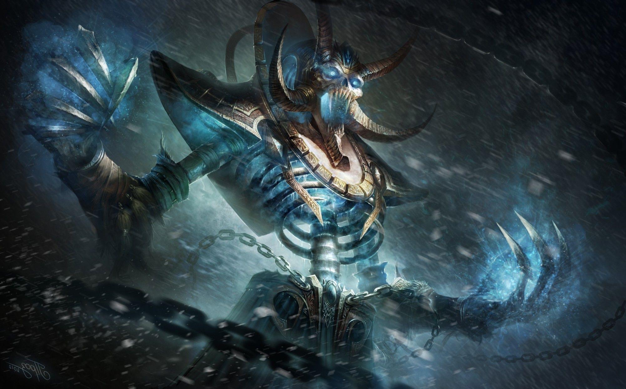 Wow lich king wallpaper