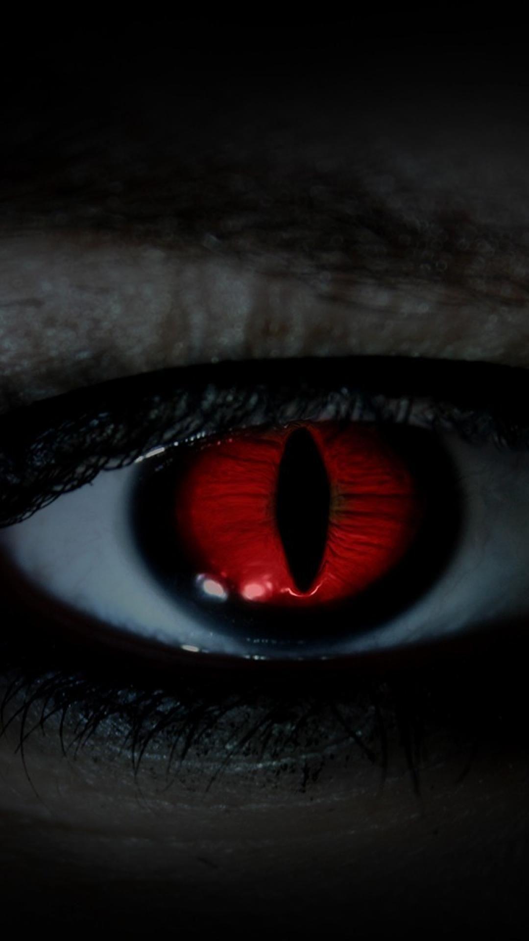 Eyes red devil wallpaper
