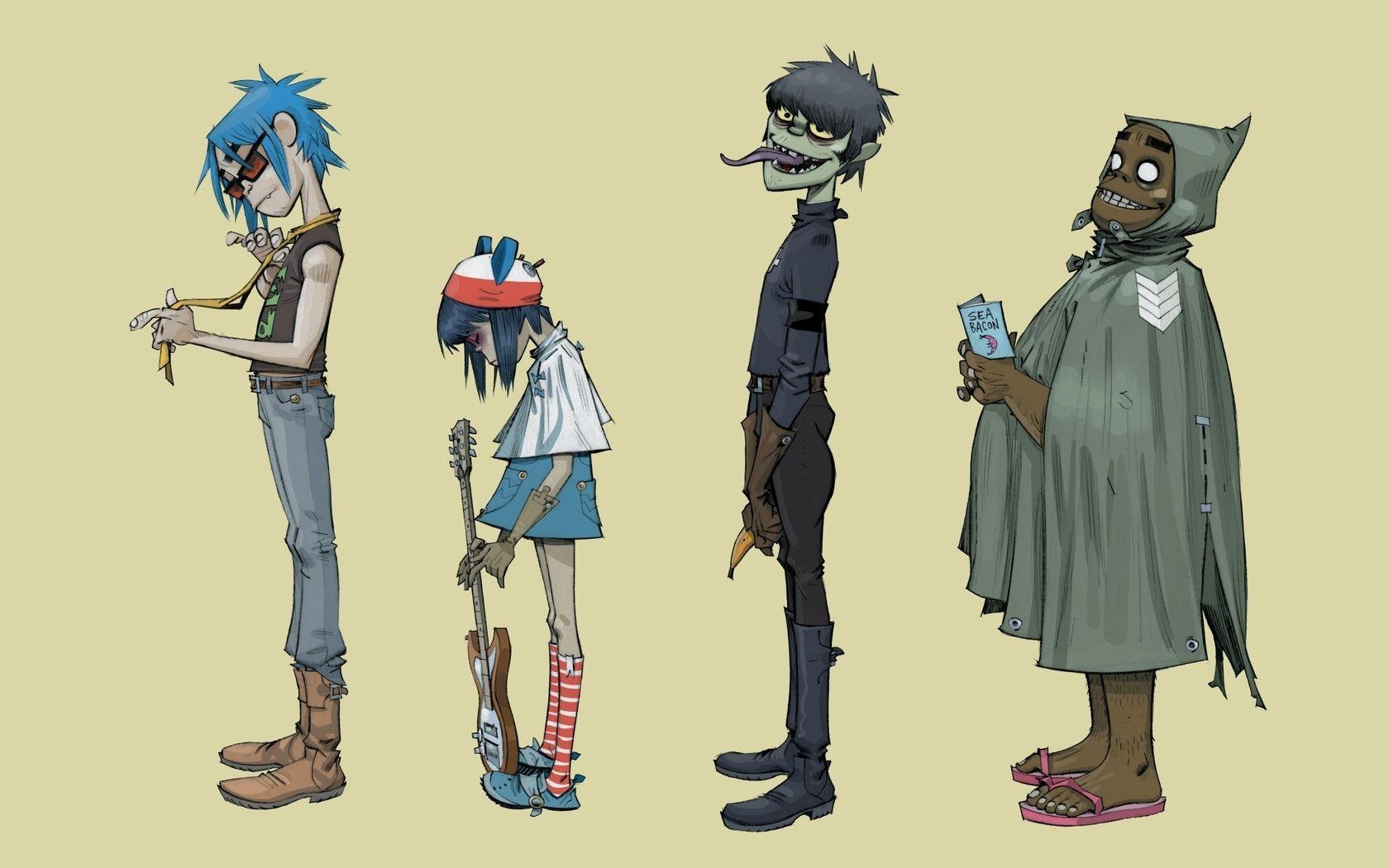 Gorillaz Anime Image Board
