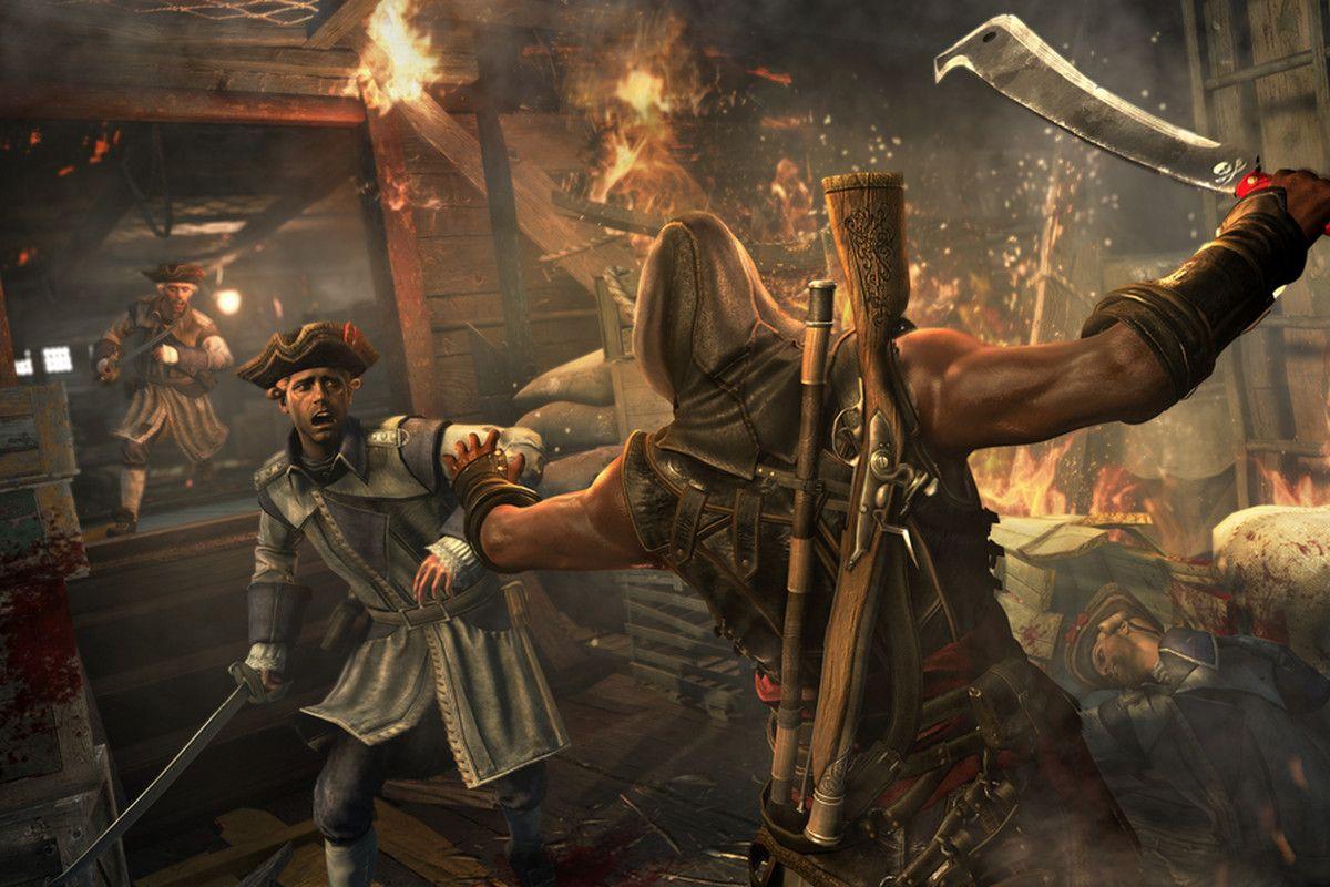 You can't turn away from slavery in Assassin's Creed 4's Freedom Cry