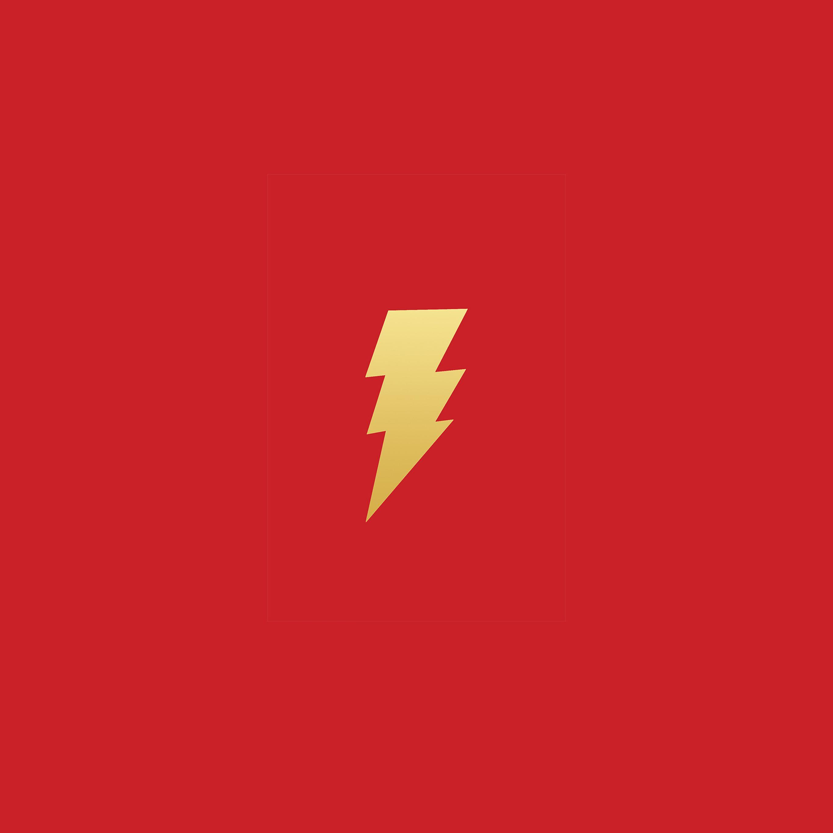 Thunder Bolt Minimal Logo Art