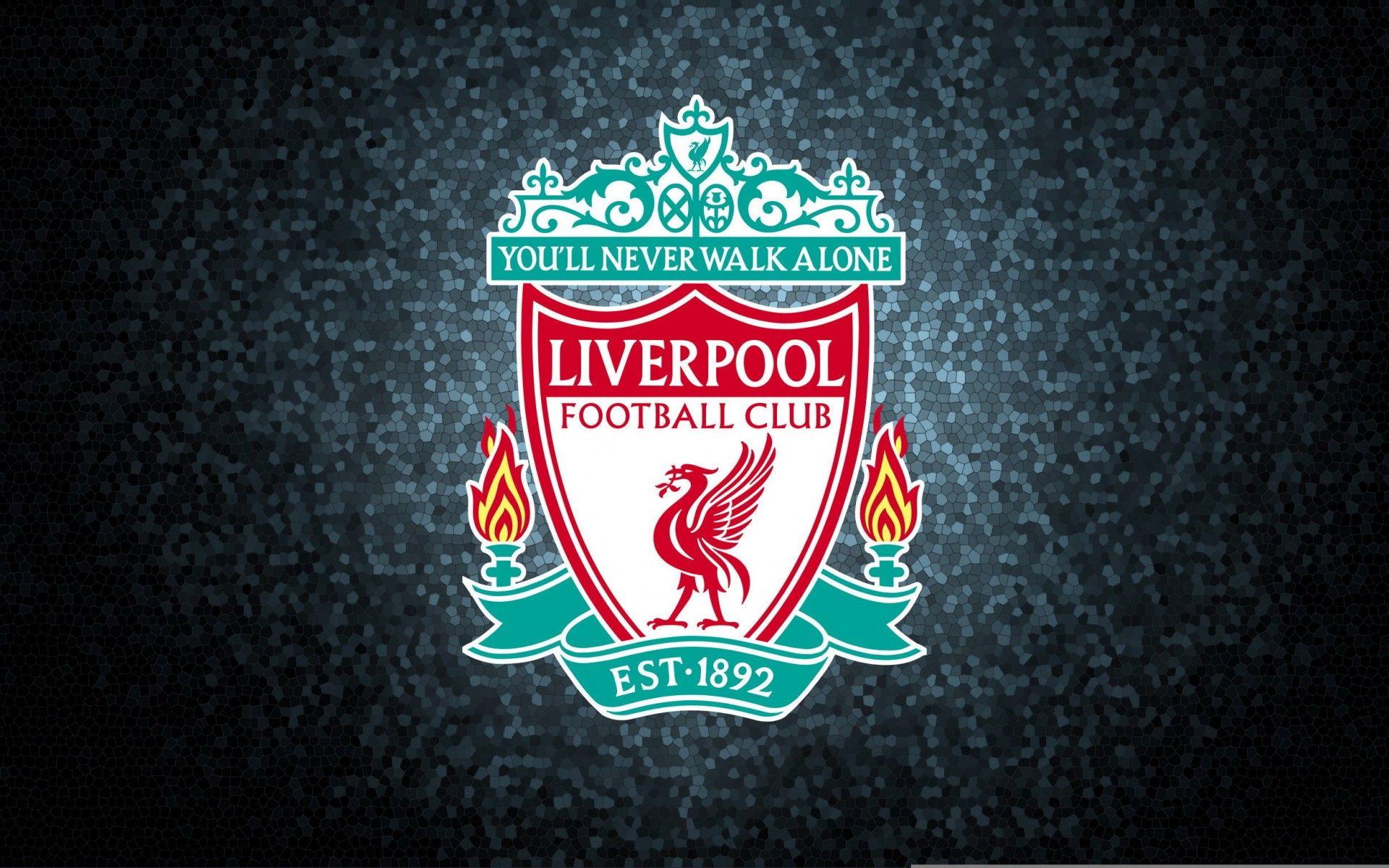 Wallpaper Liverpool FC, Football club, England, Logo, Sports