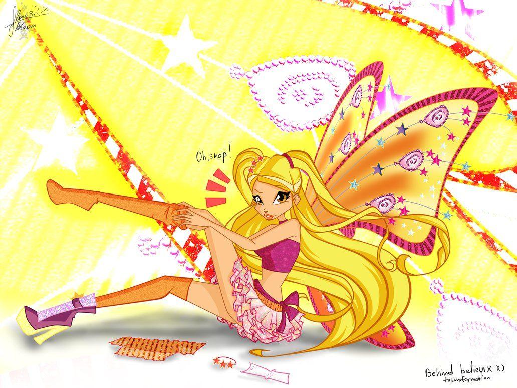 Winx Club Stella: She Rules ♥ image Behind Believix transformation